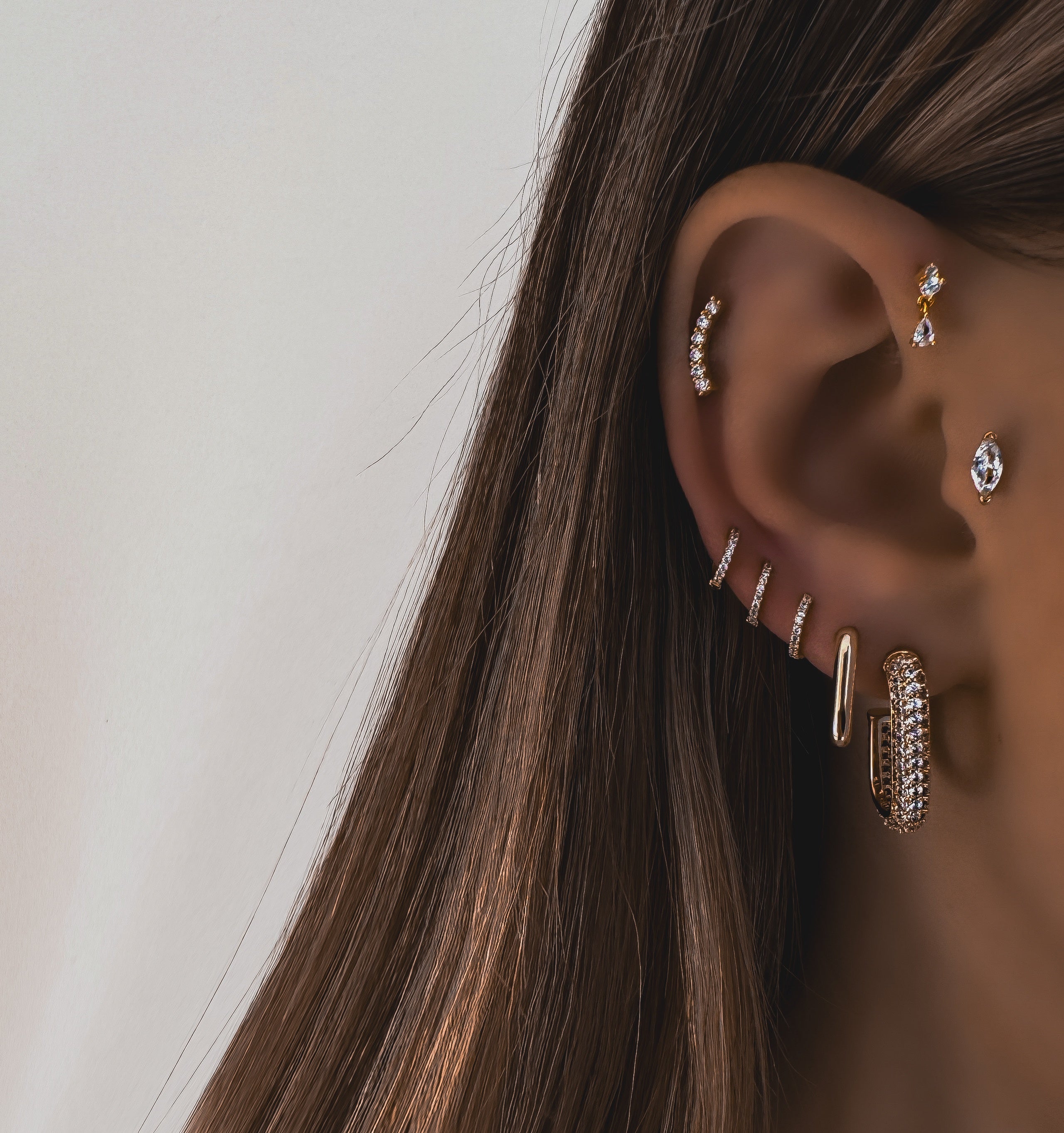 BOUCLE "NINON XL ZIRCON"