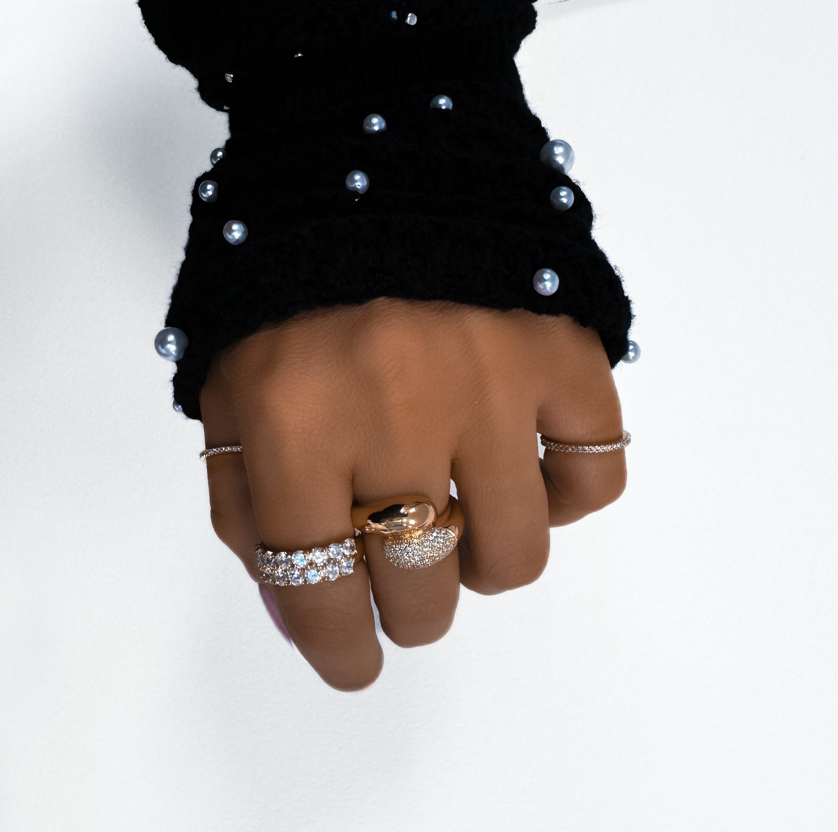 BAGUE "HUG SLIM ZIRCON"