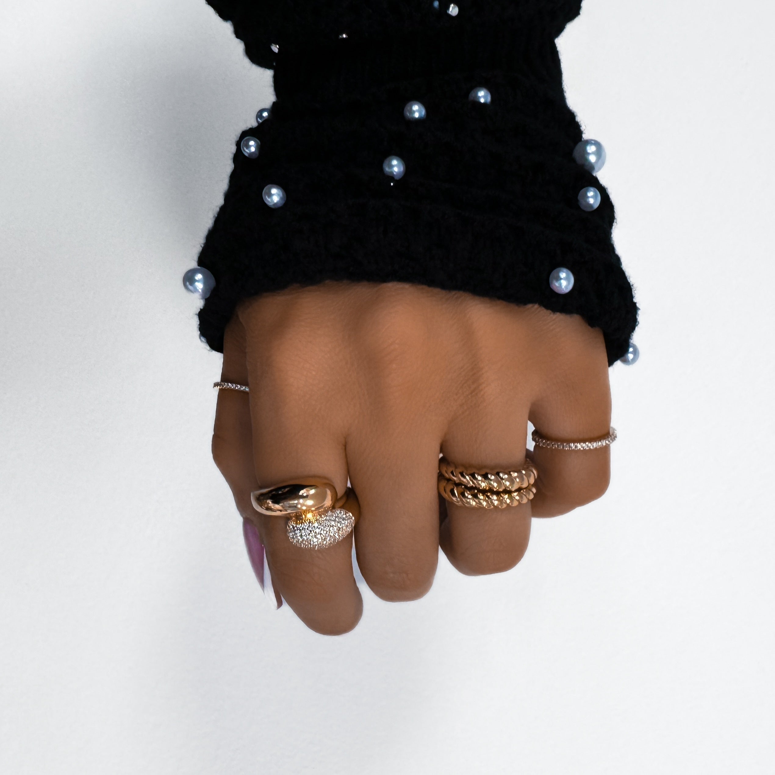 BAGUE "HUG SLIM ZIRCON"