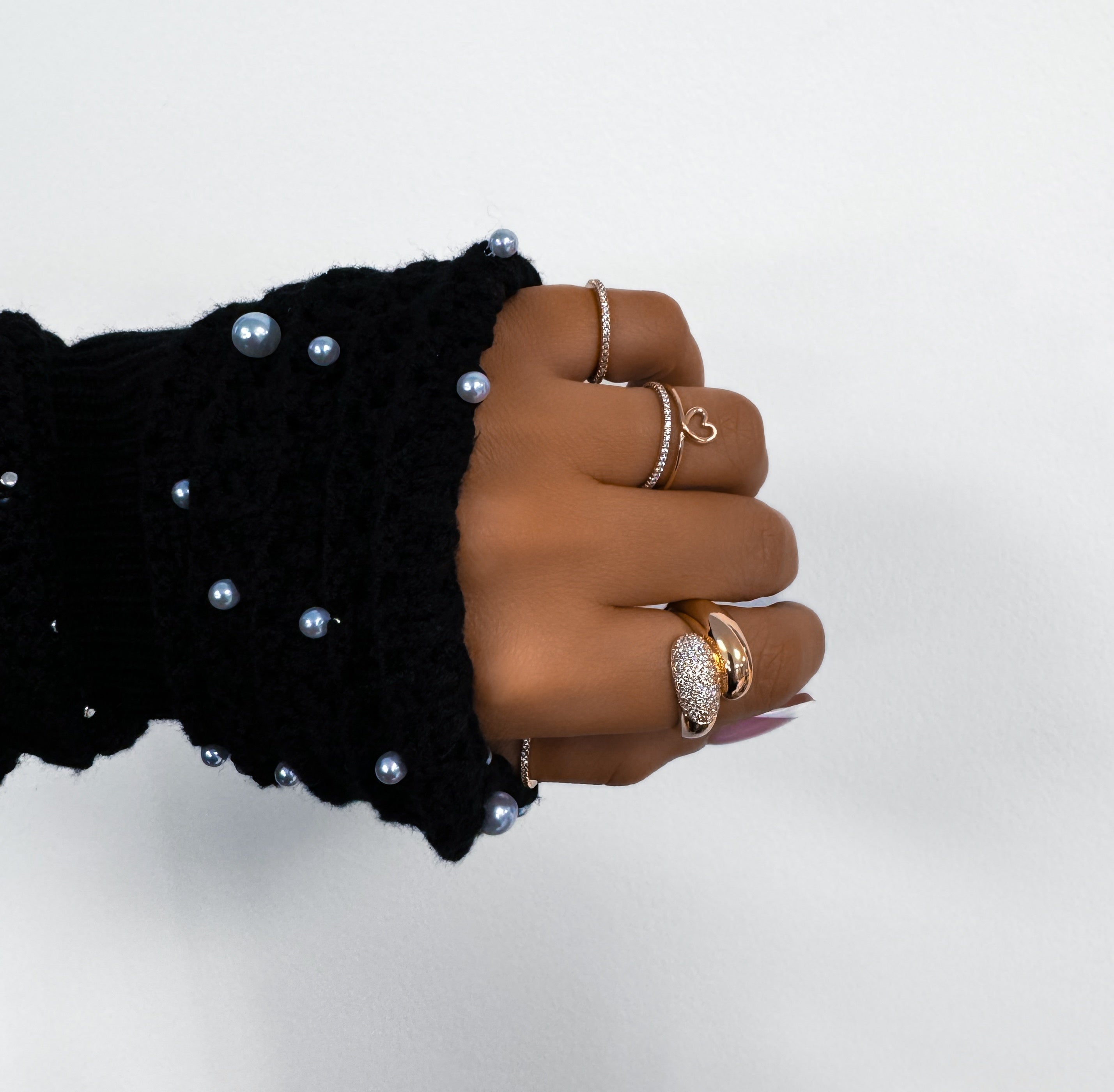 BAGUE "HUG SLIM ZIRCON"