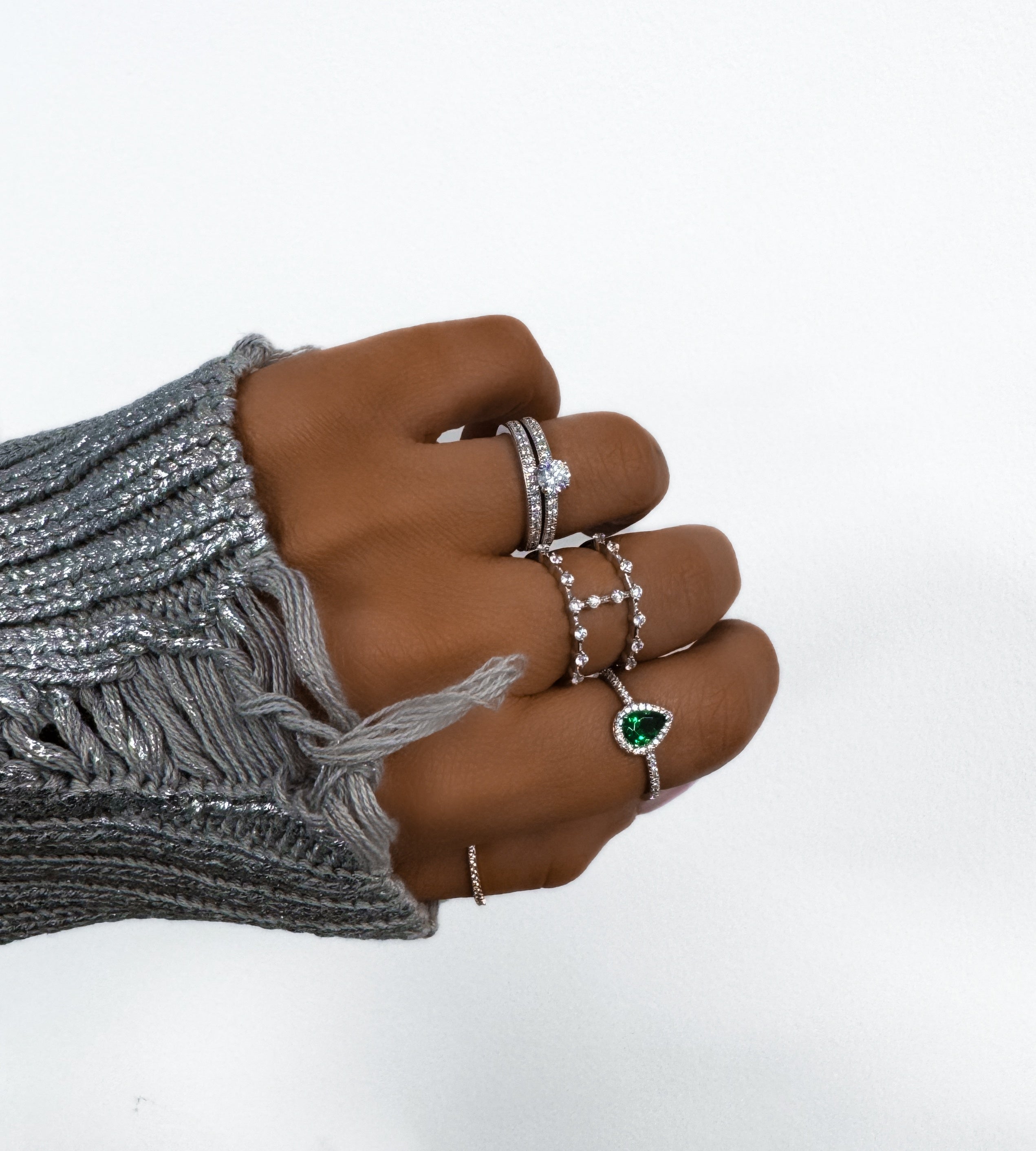 BAGUE "SOLANGE DOUBLE"