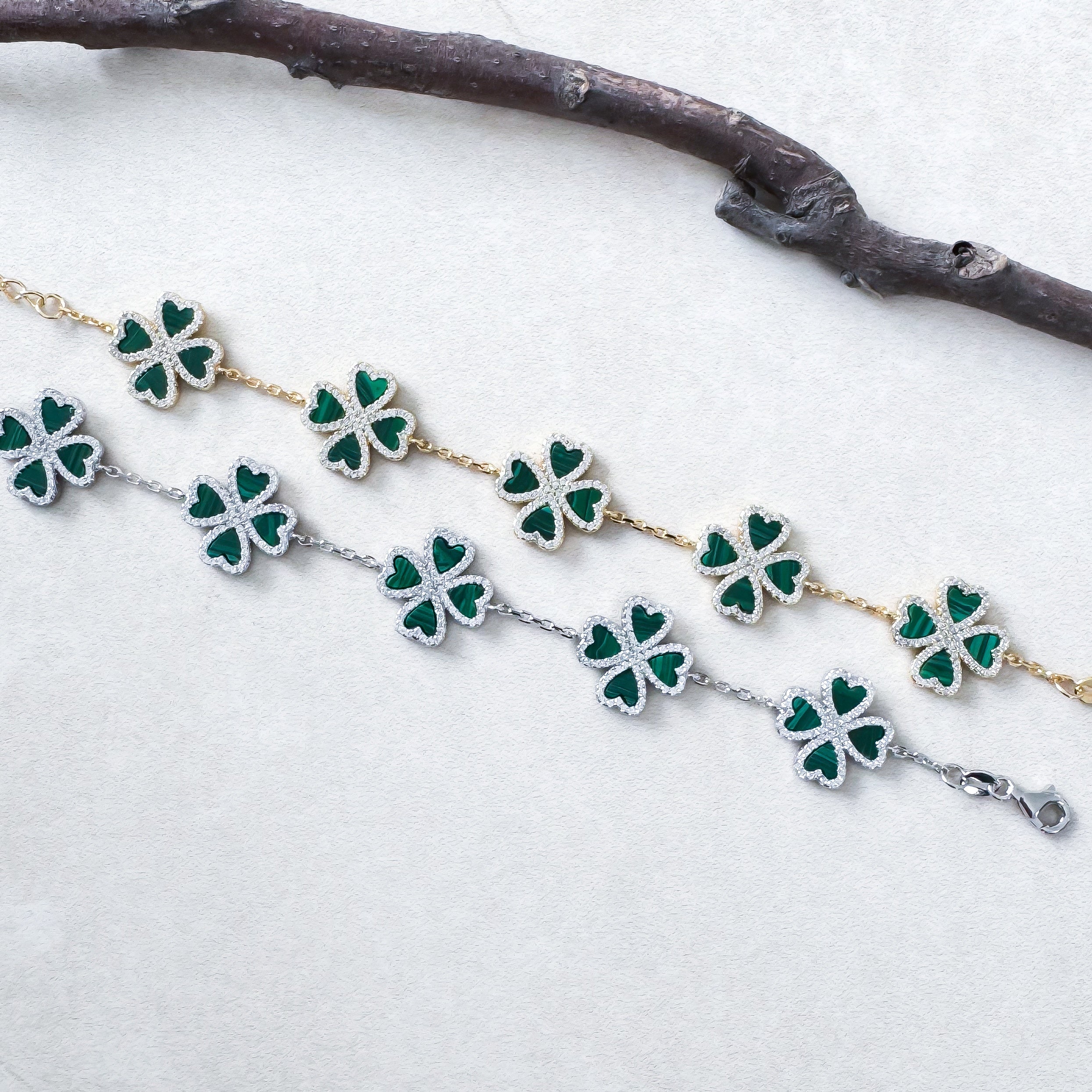 “SUCCESS 5 MALACHITE” BRACELET