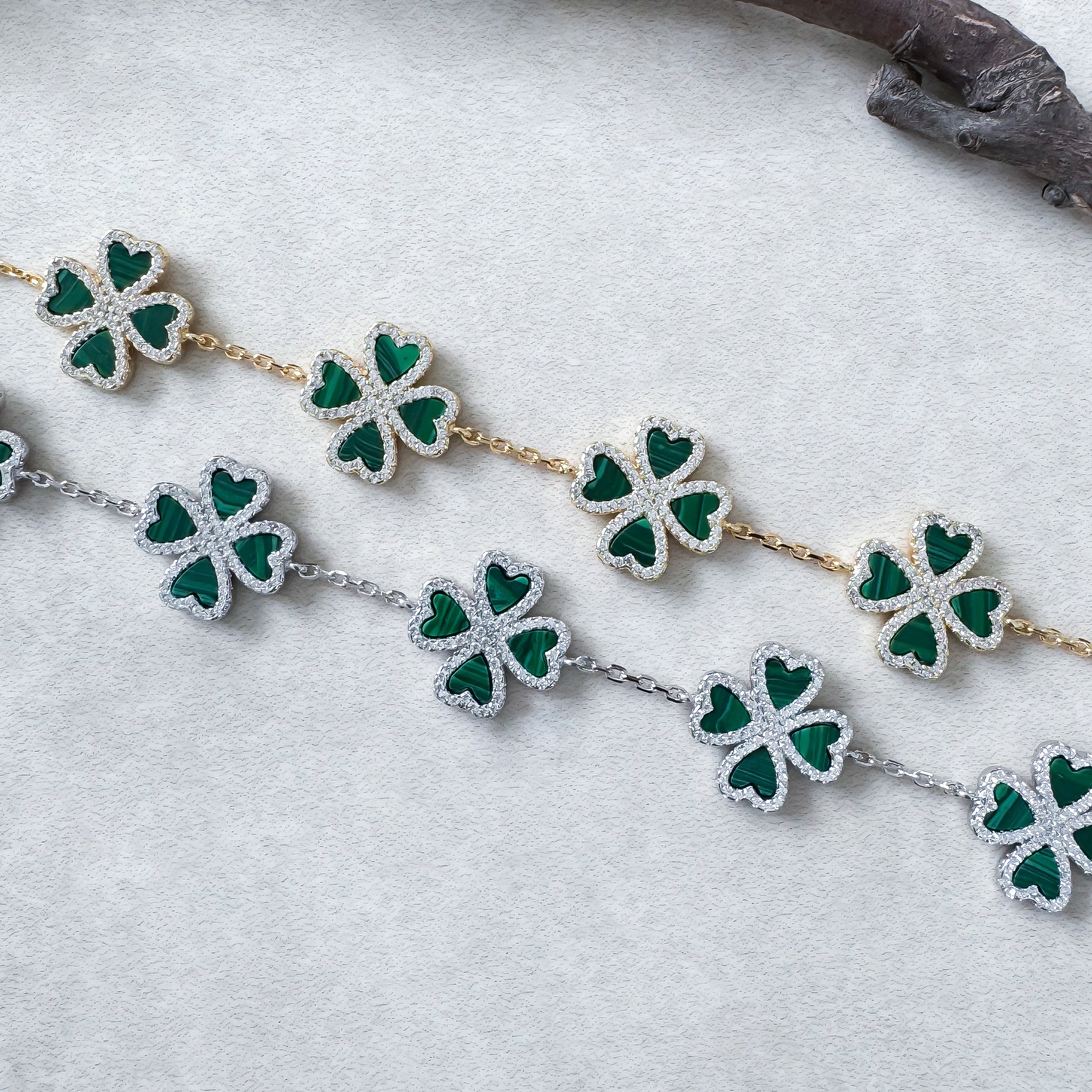 “SUCCESS 5 MALACHITE” BRACELET