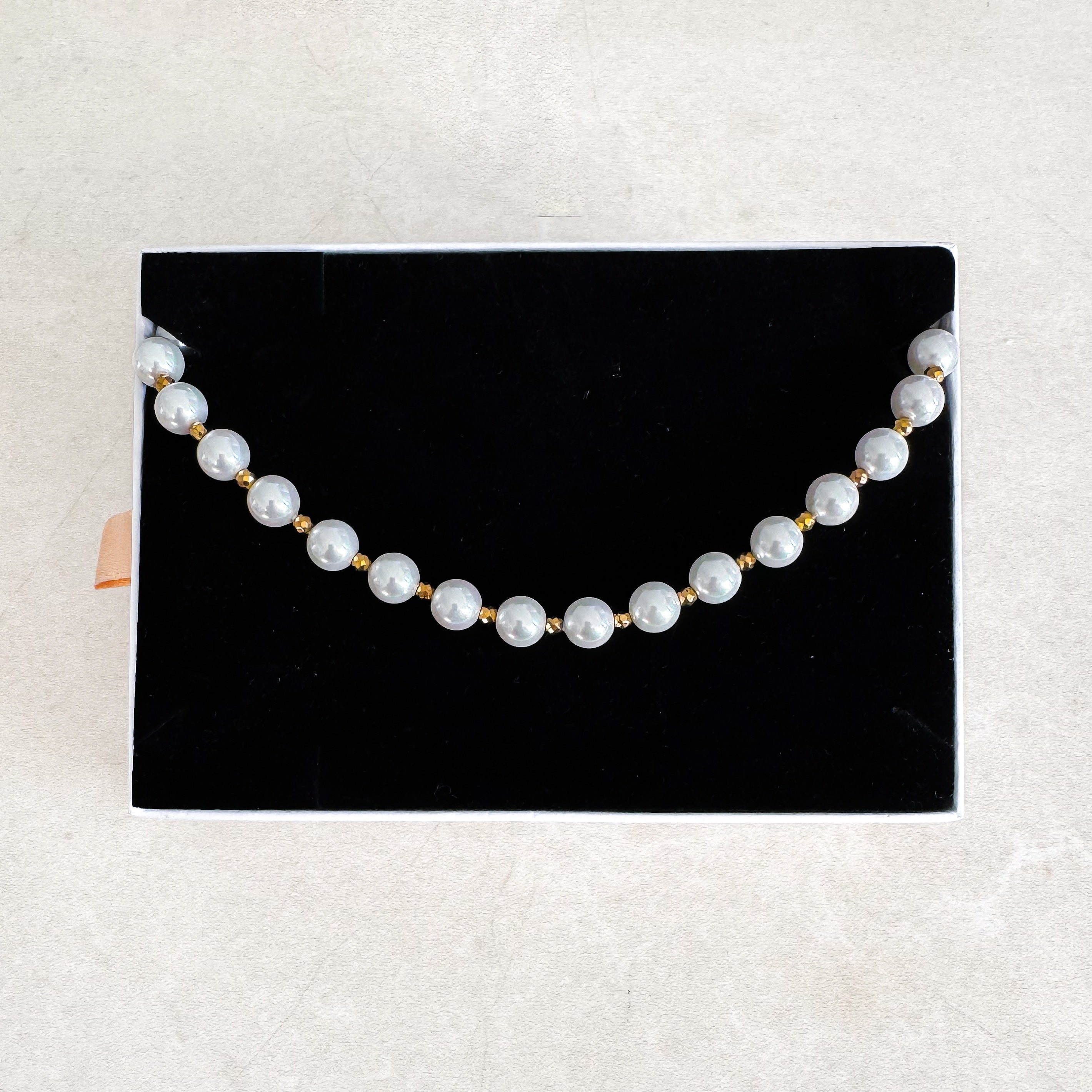 COLLIER "PEARL L"