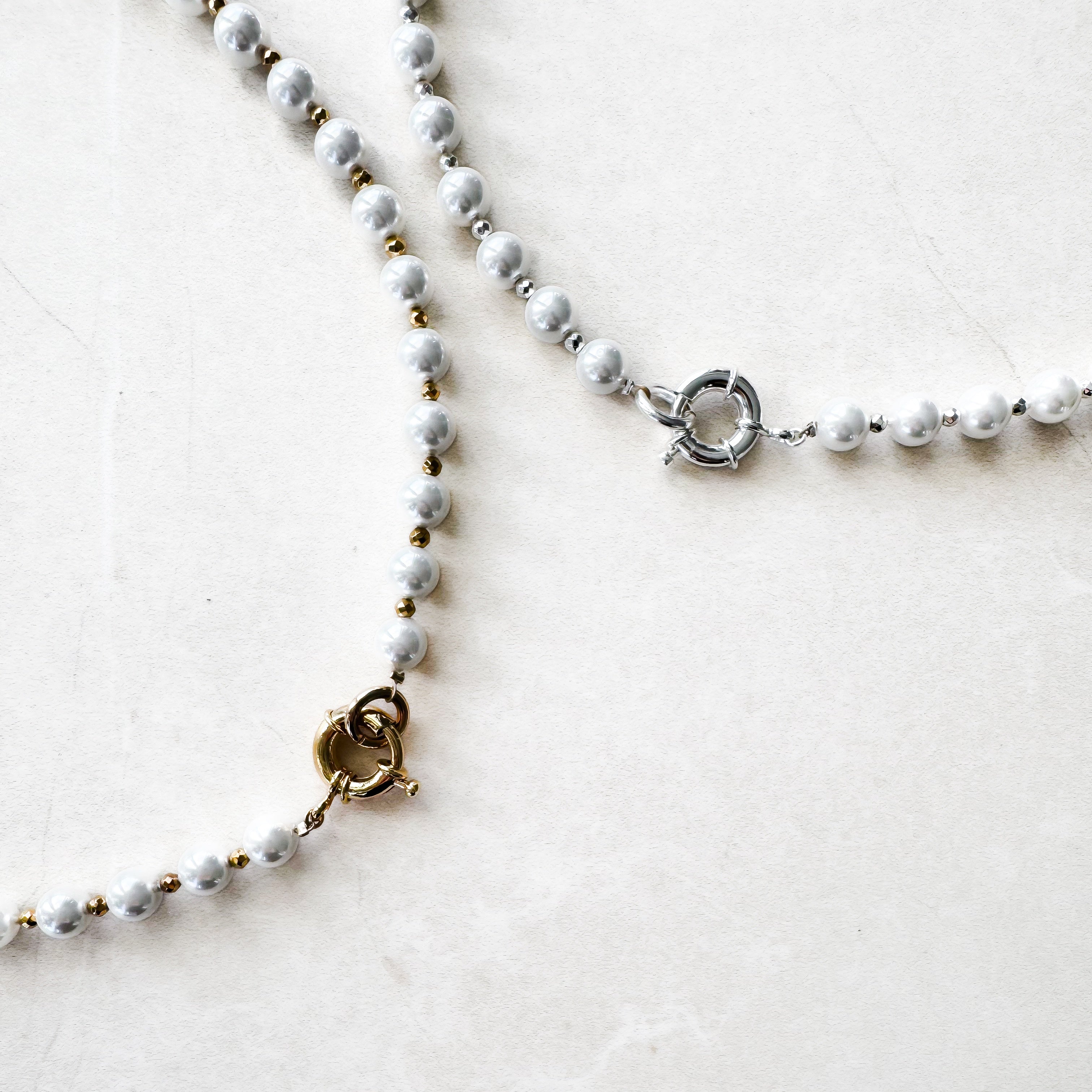 COLLIER "PEARL L"
