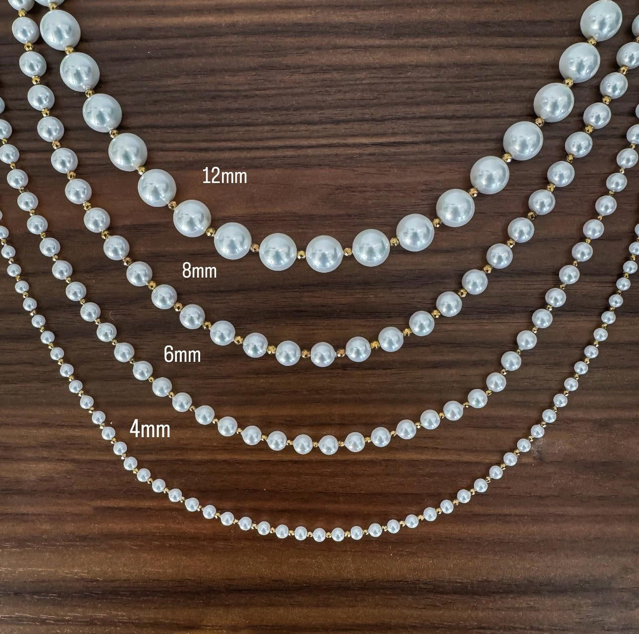 COLLIER "PEARL L"