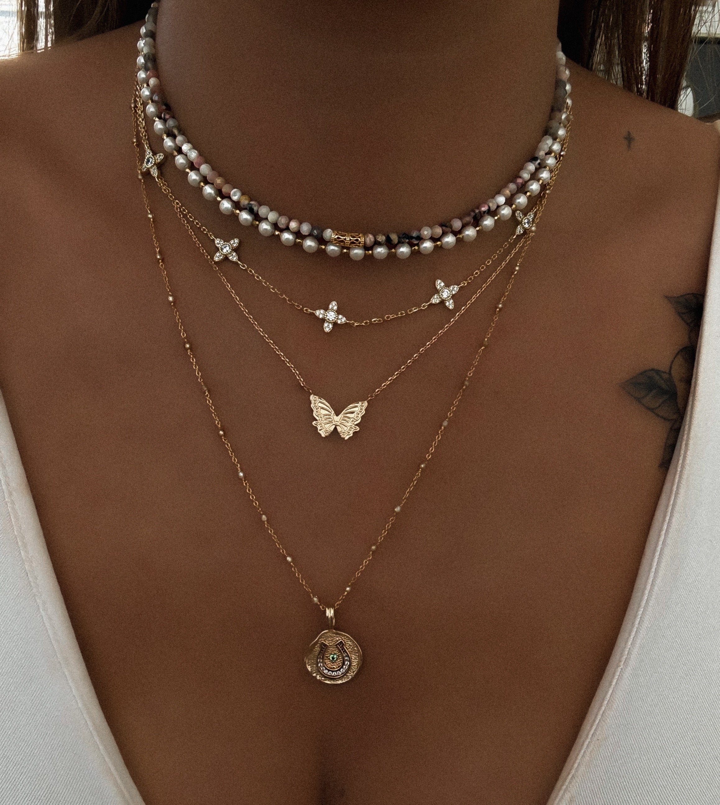 COLLIER "PEARL S"