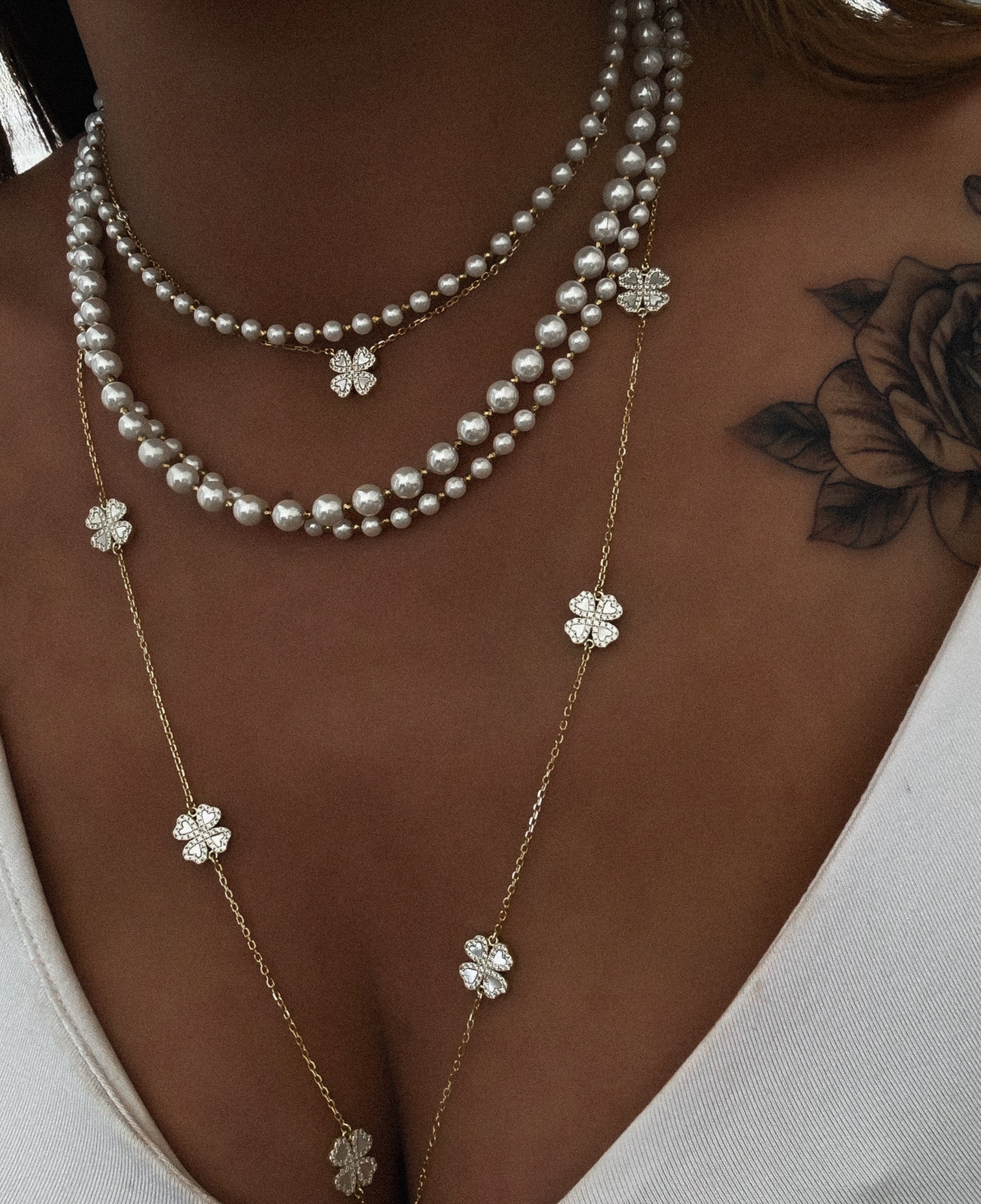 "MINI SUCCESS LONG" NECKLACE