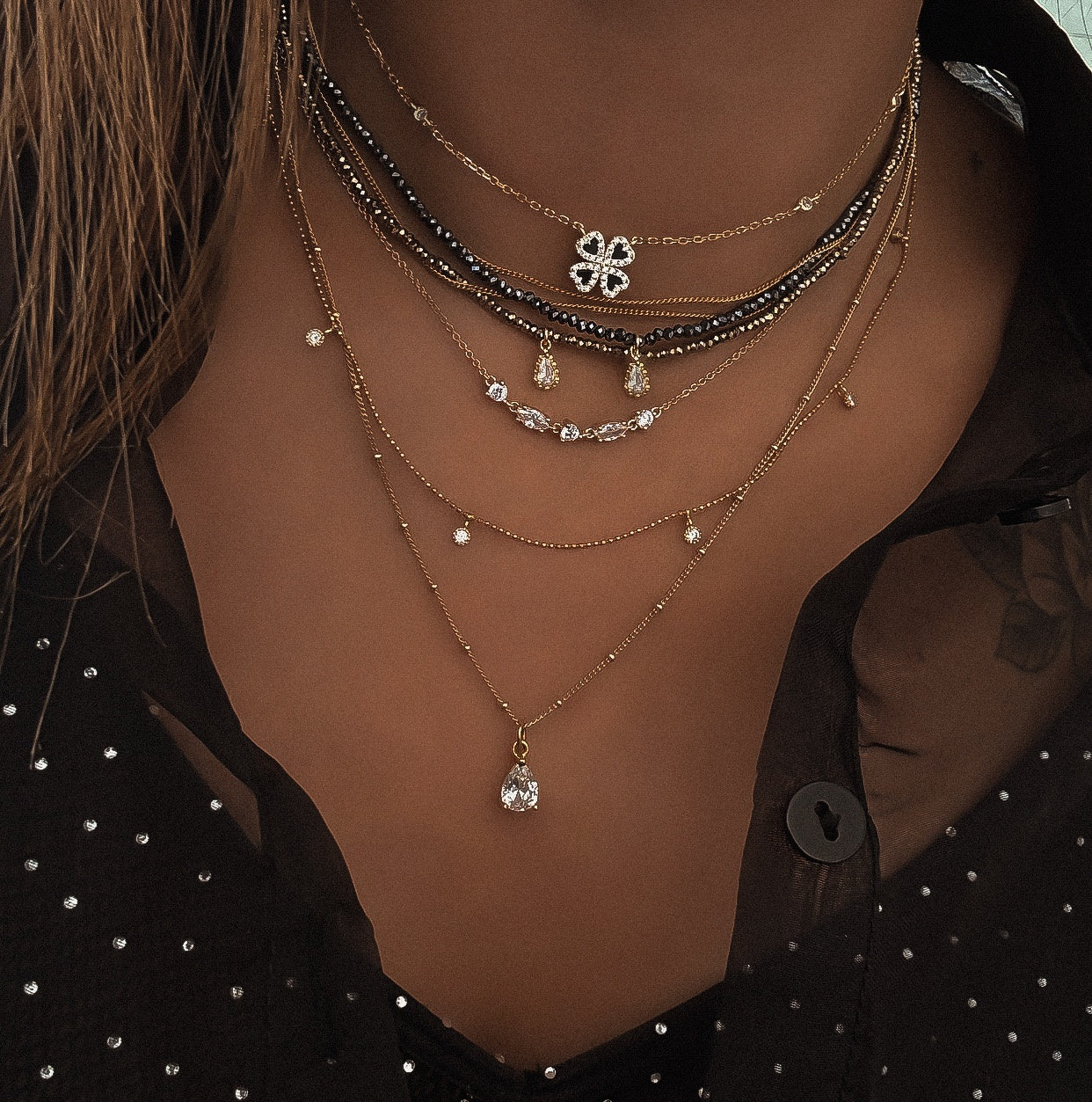 "ALICANTE DOUBLE" NECKLACE