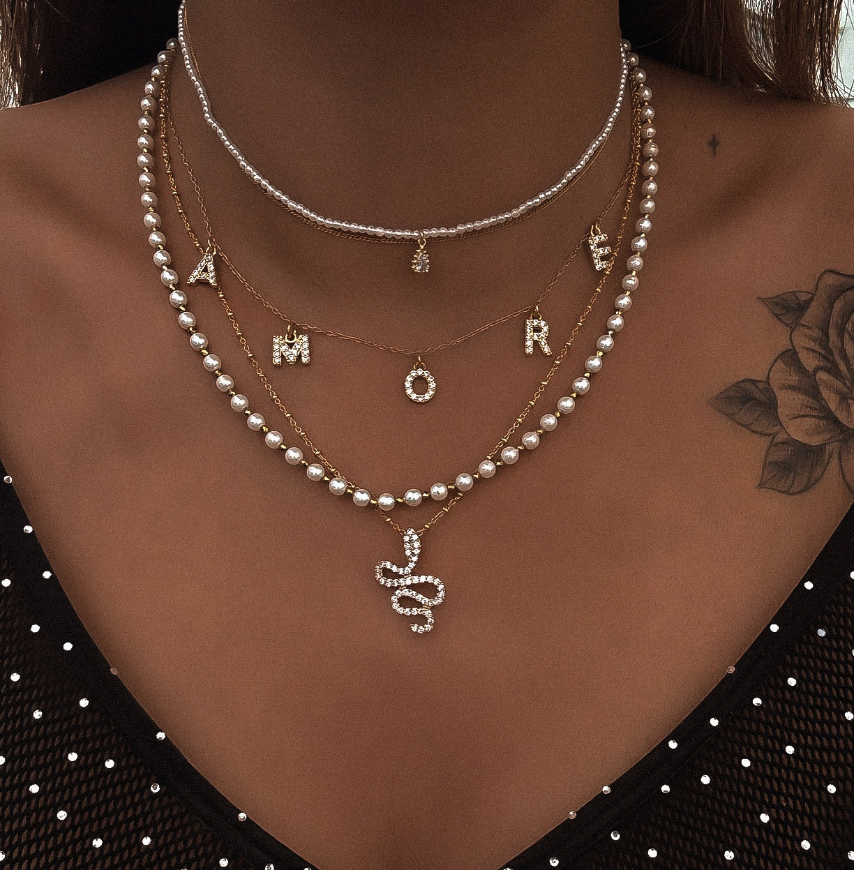 "ALICANTE DOUBLE" NECKLACE