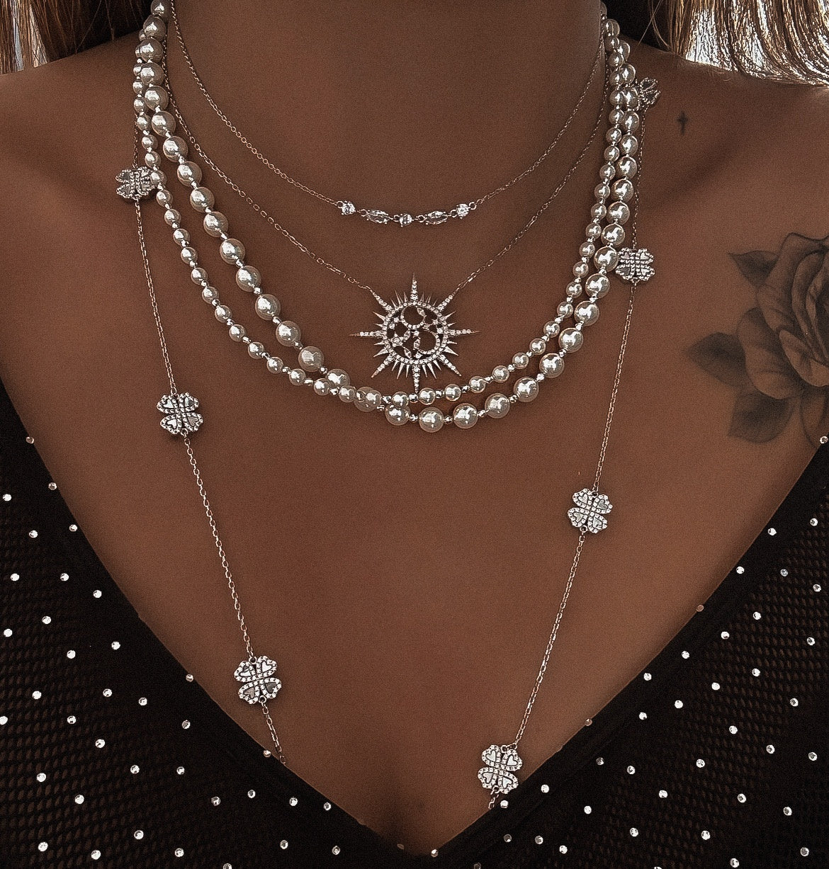 "MINI SUCCESS LONG" NECKLACE