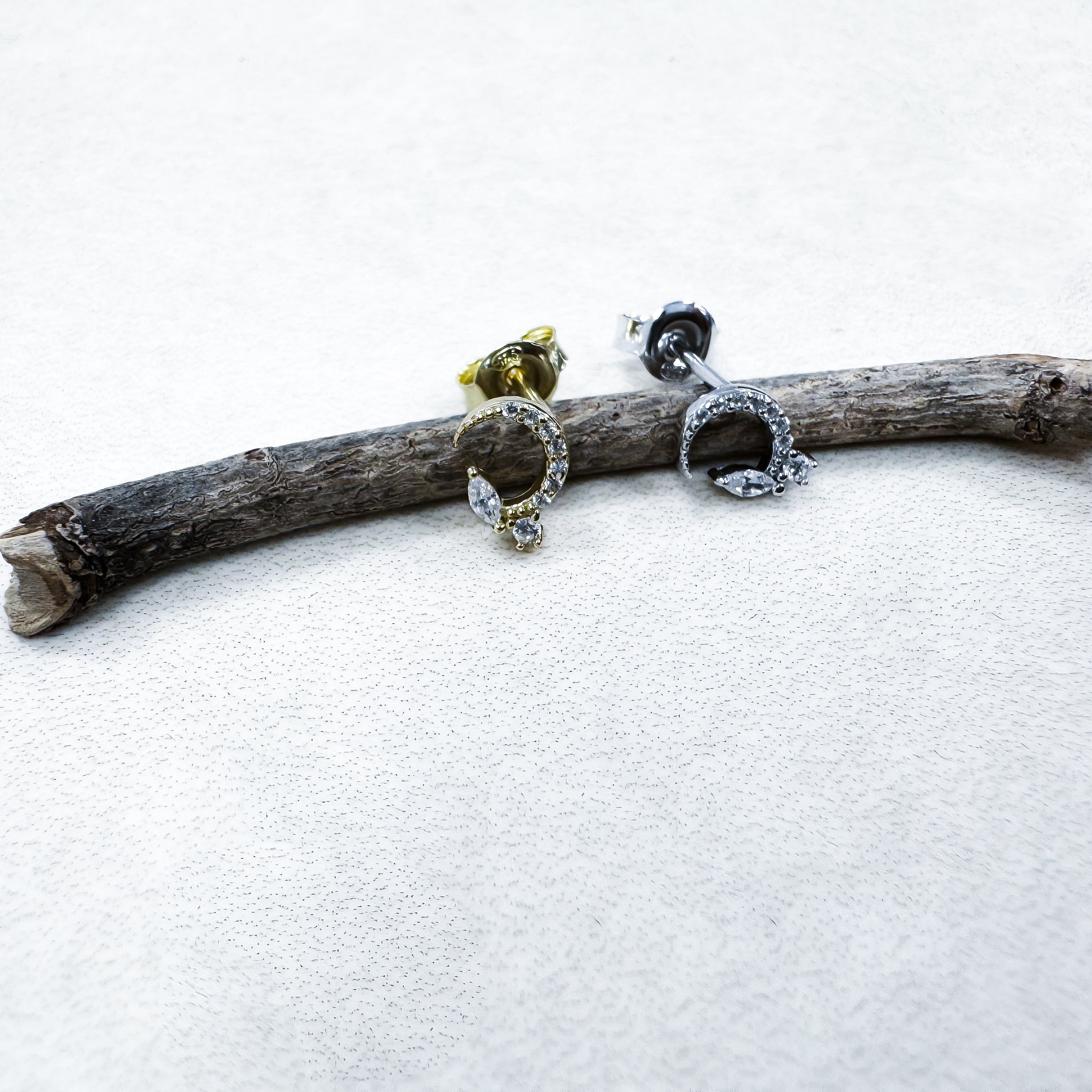 BOUCLE "LUNA DENTELLE PUCE"