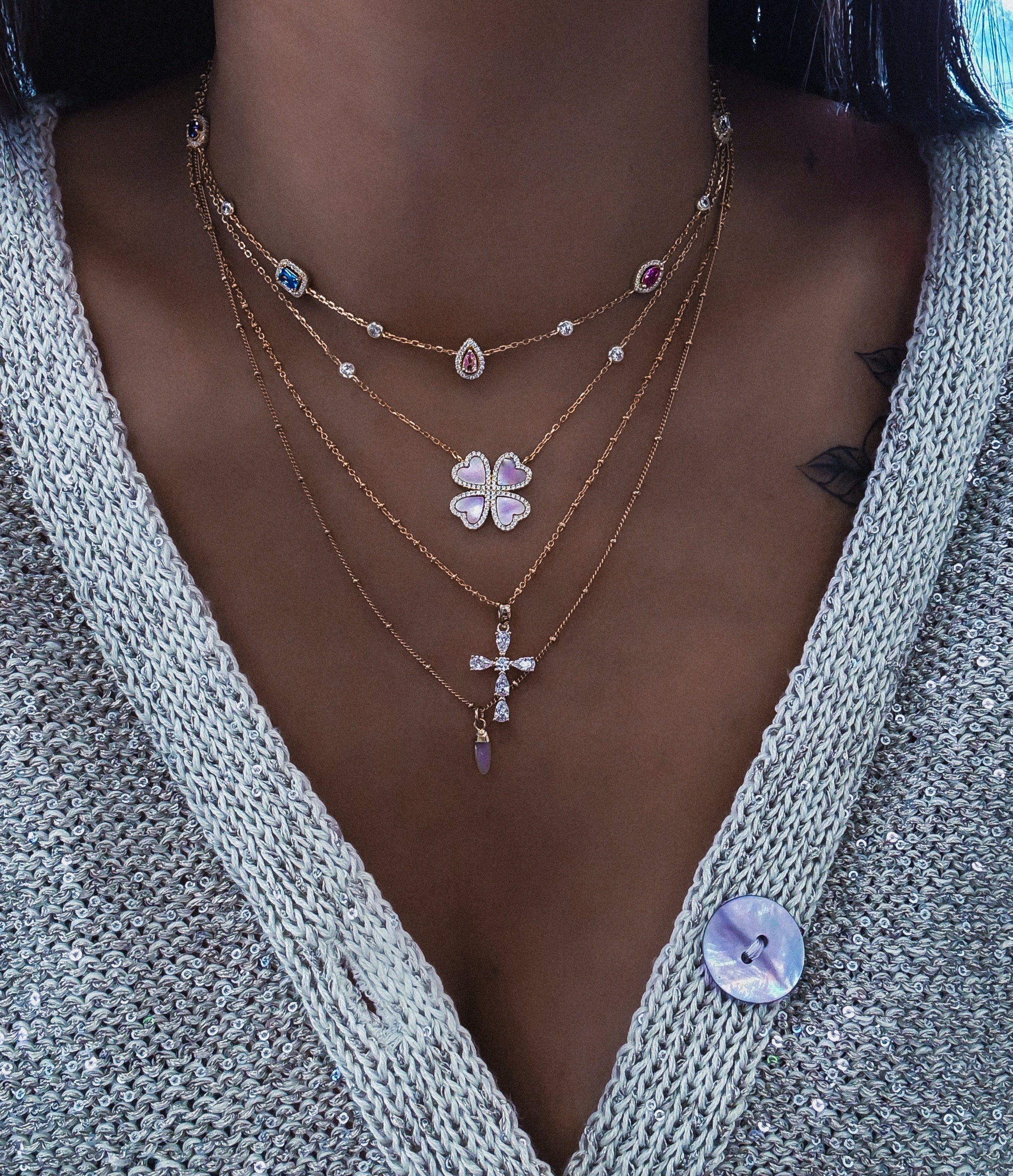 COLLIER "SUCCESS ROSE"