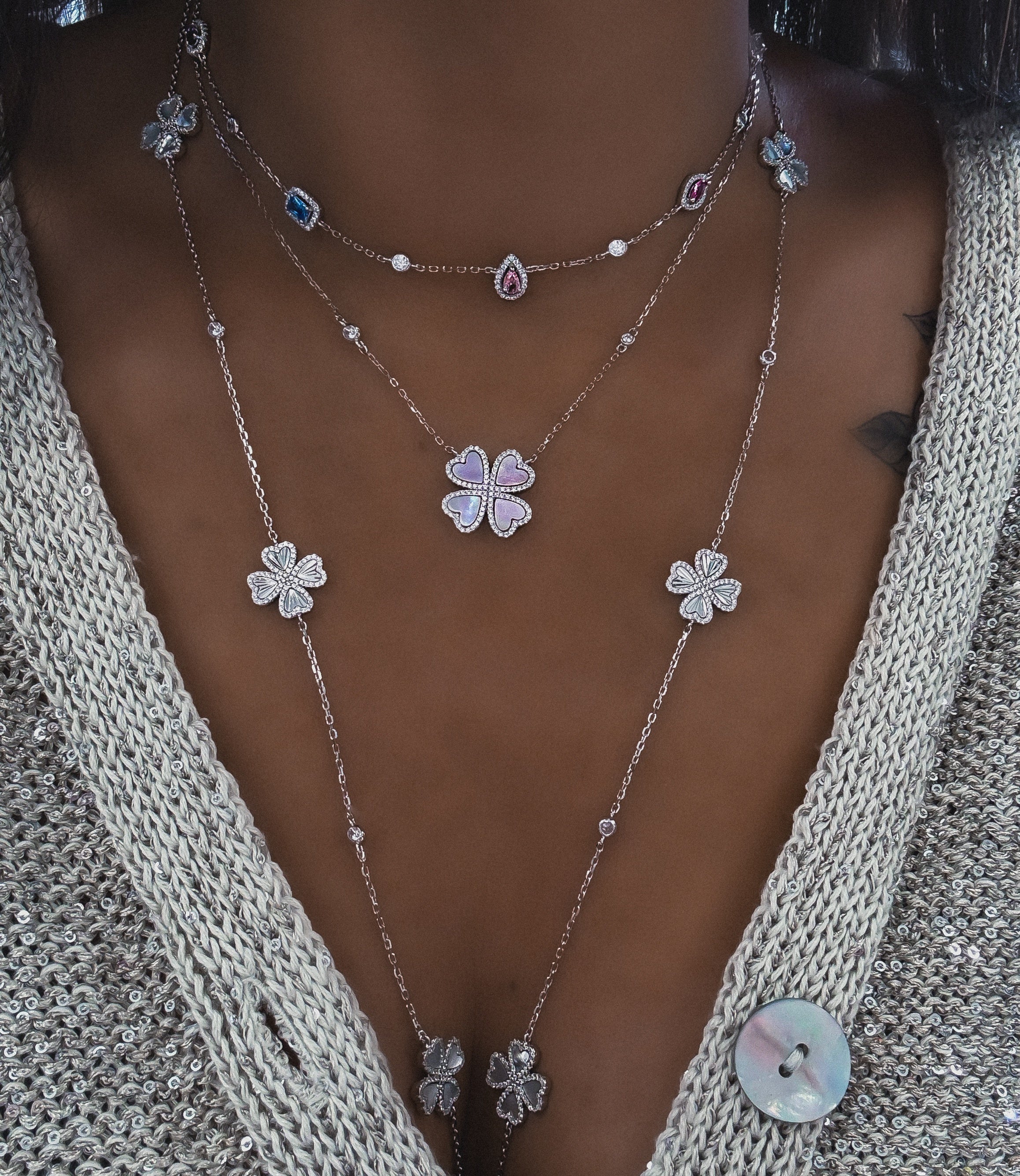 CHOKER "TRESOR MULTI"