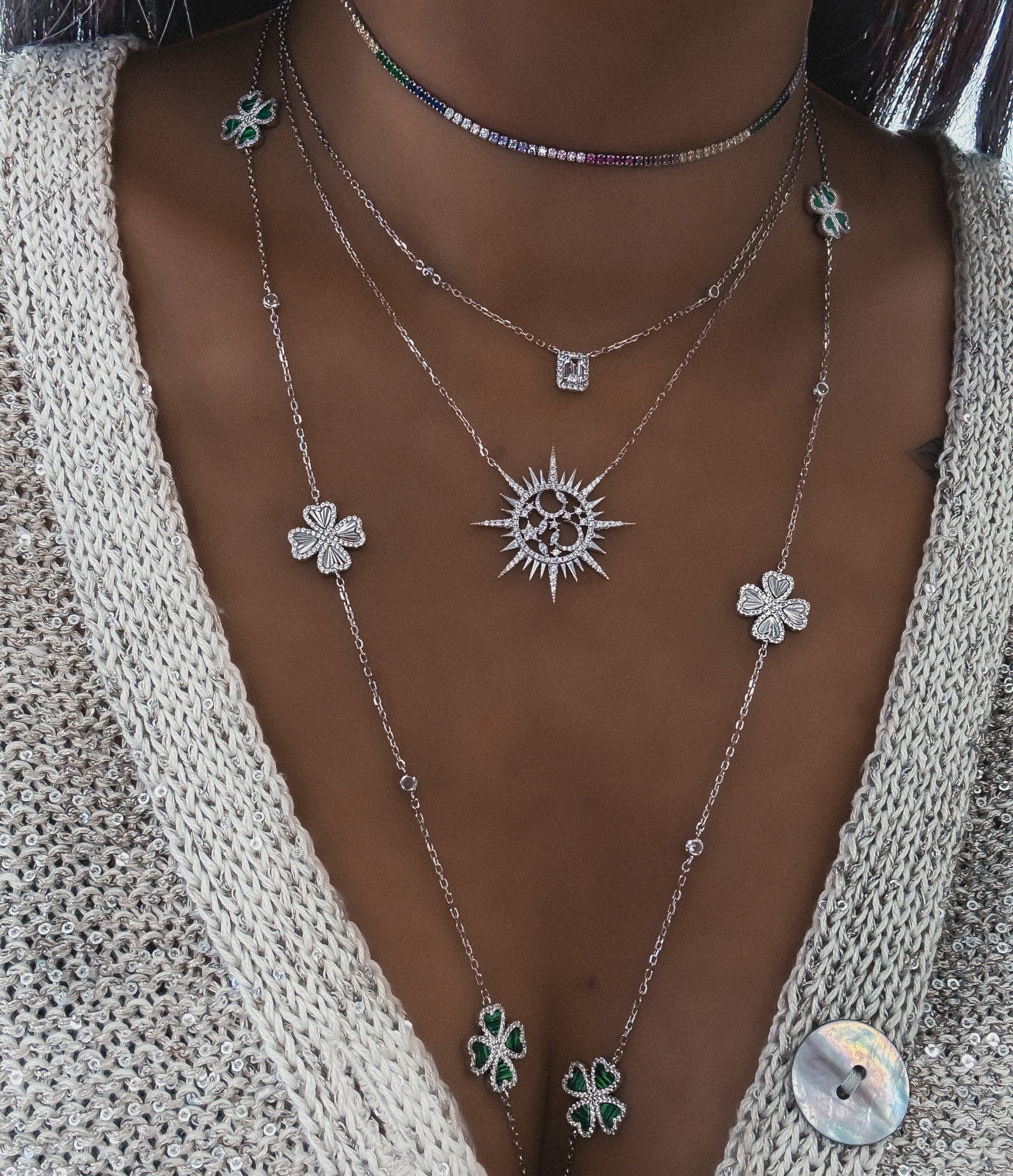 "RIVIERA RAINBOW" NECKLACE