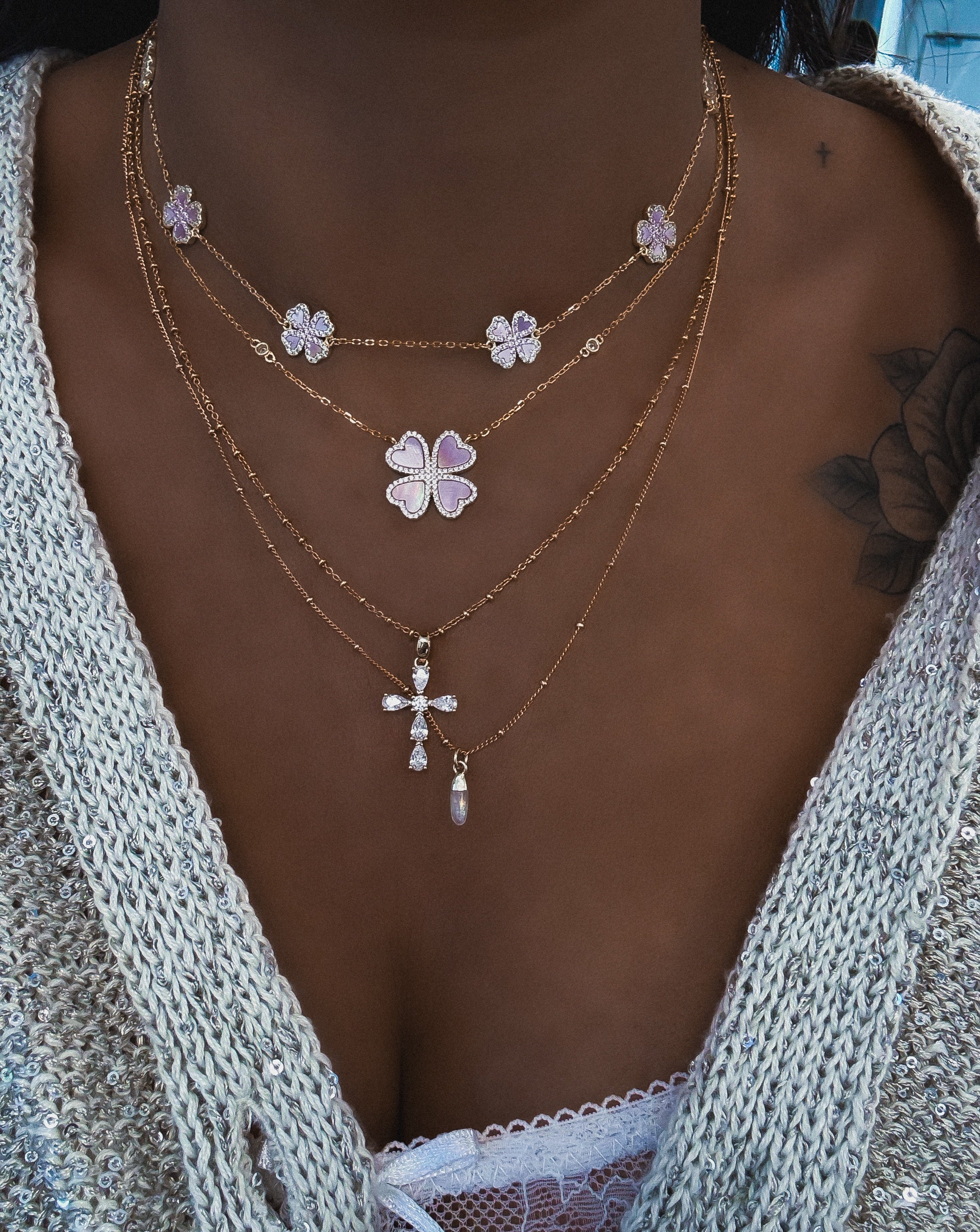 COLLIER "SUCCESS ROSE"