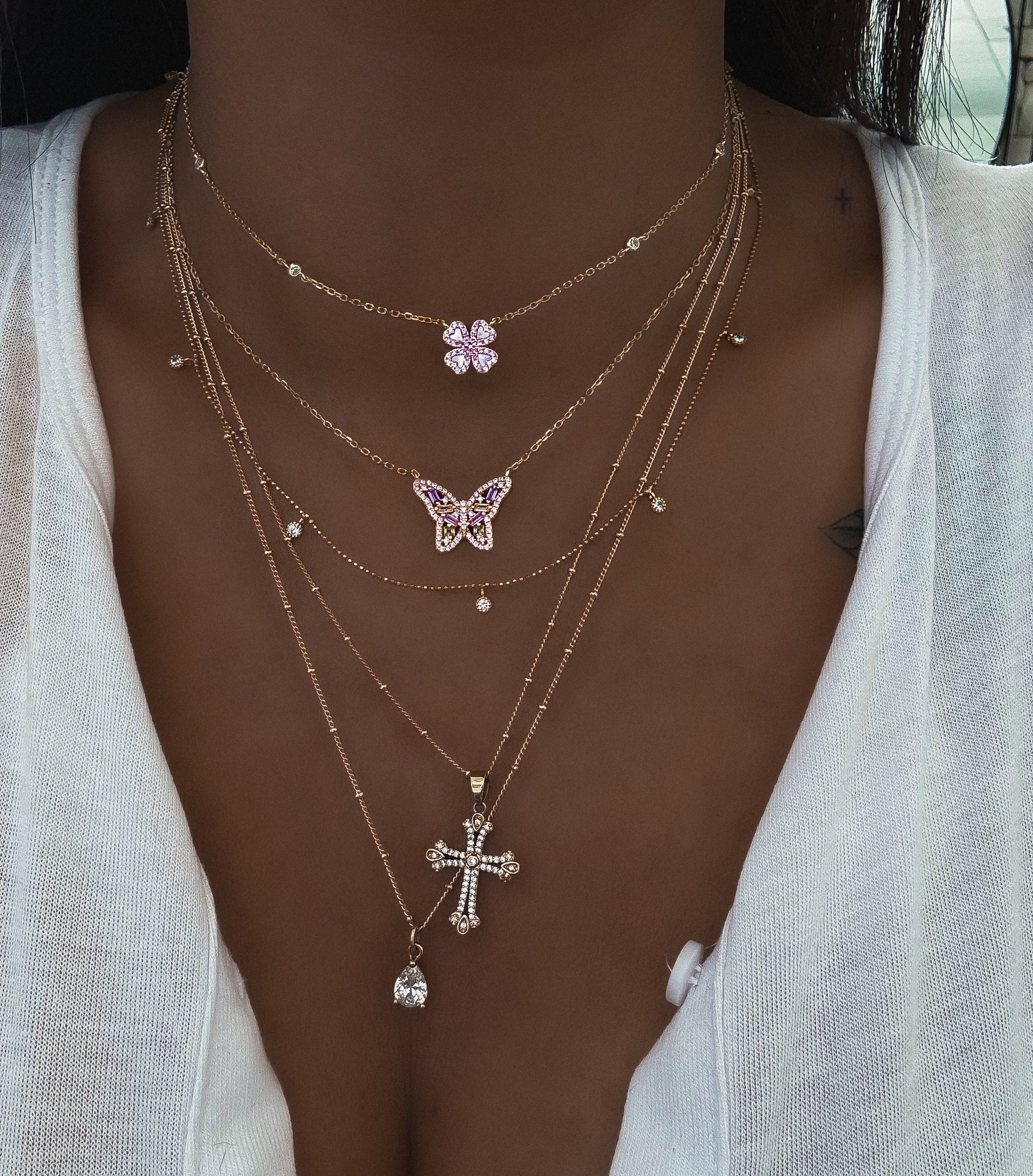 “SUCCESS 1 TIE AND DYE” CHOKER