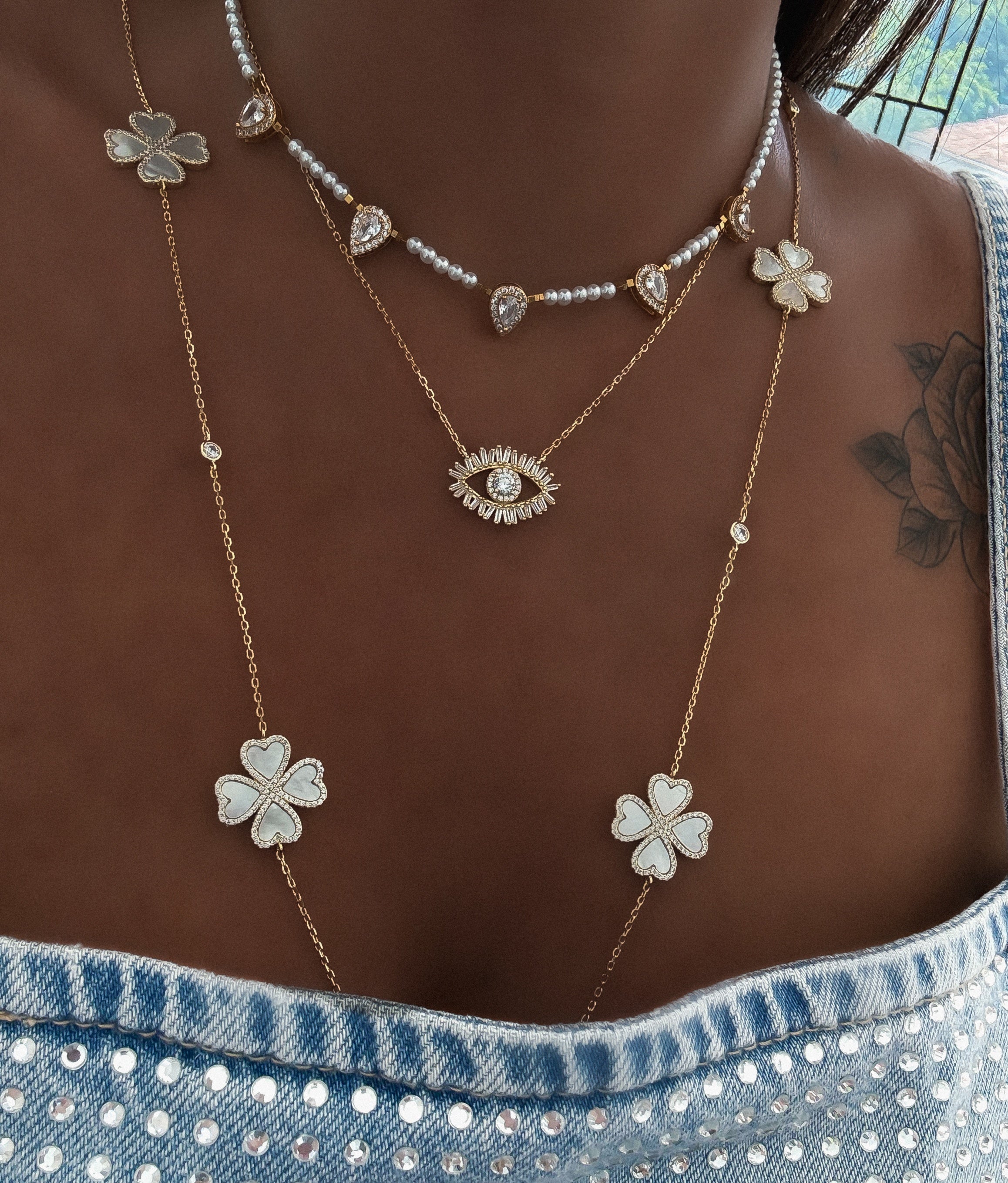 "IRIS COLOR" NECKLACE