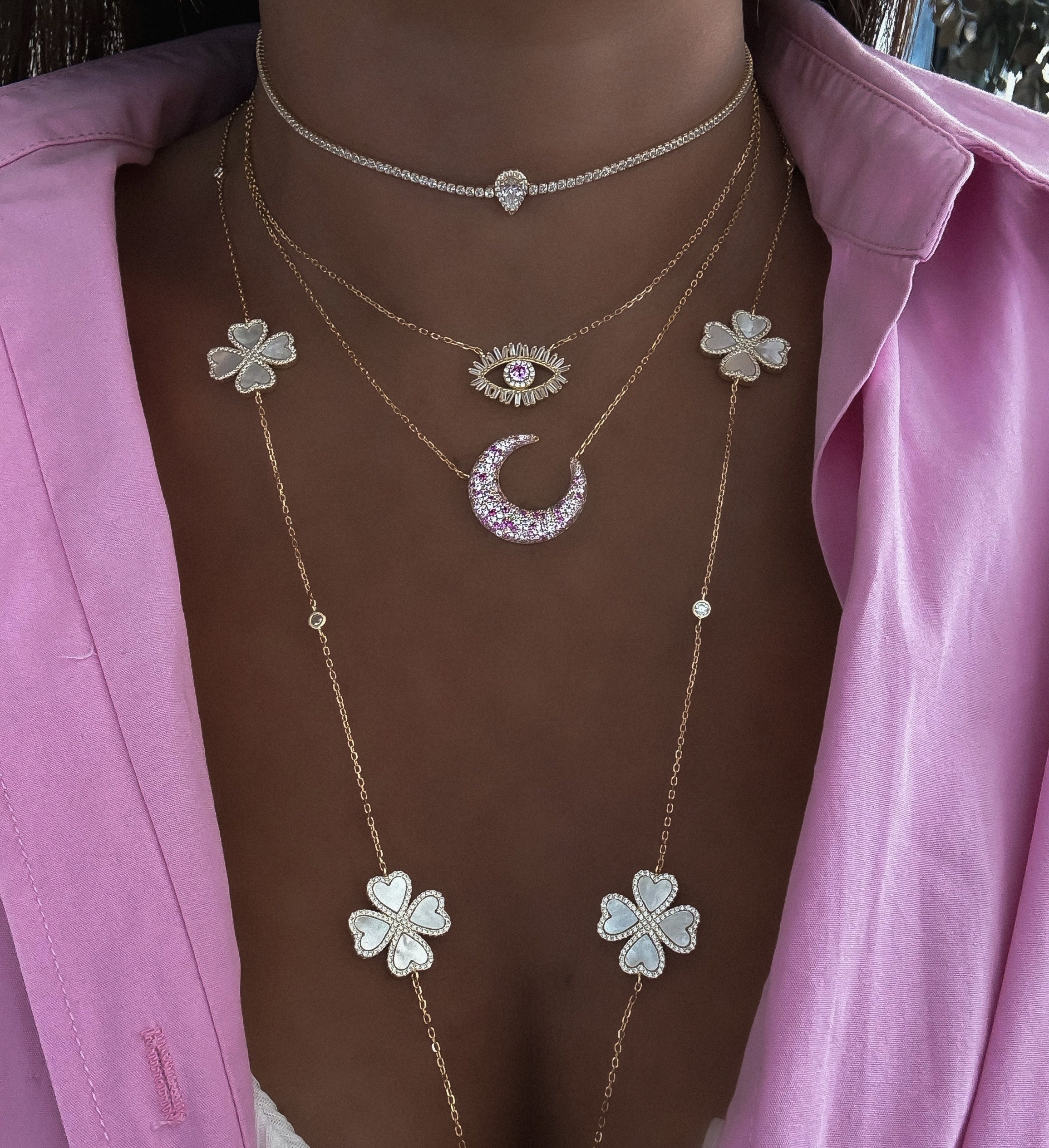 "IRIS COLOR" NECKLACE