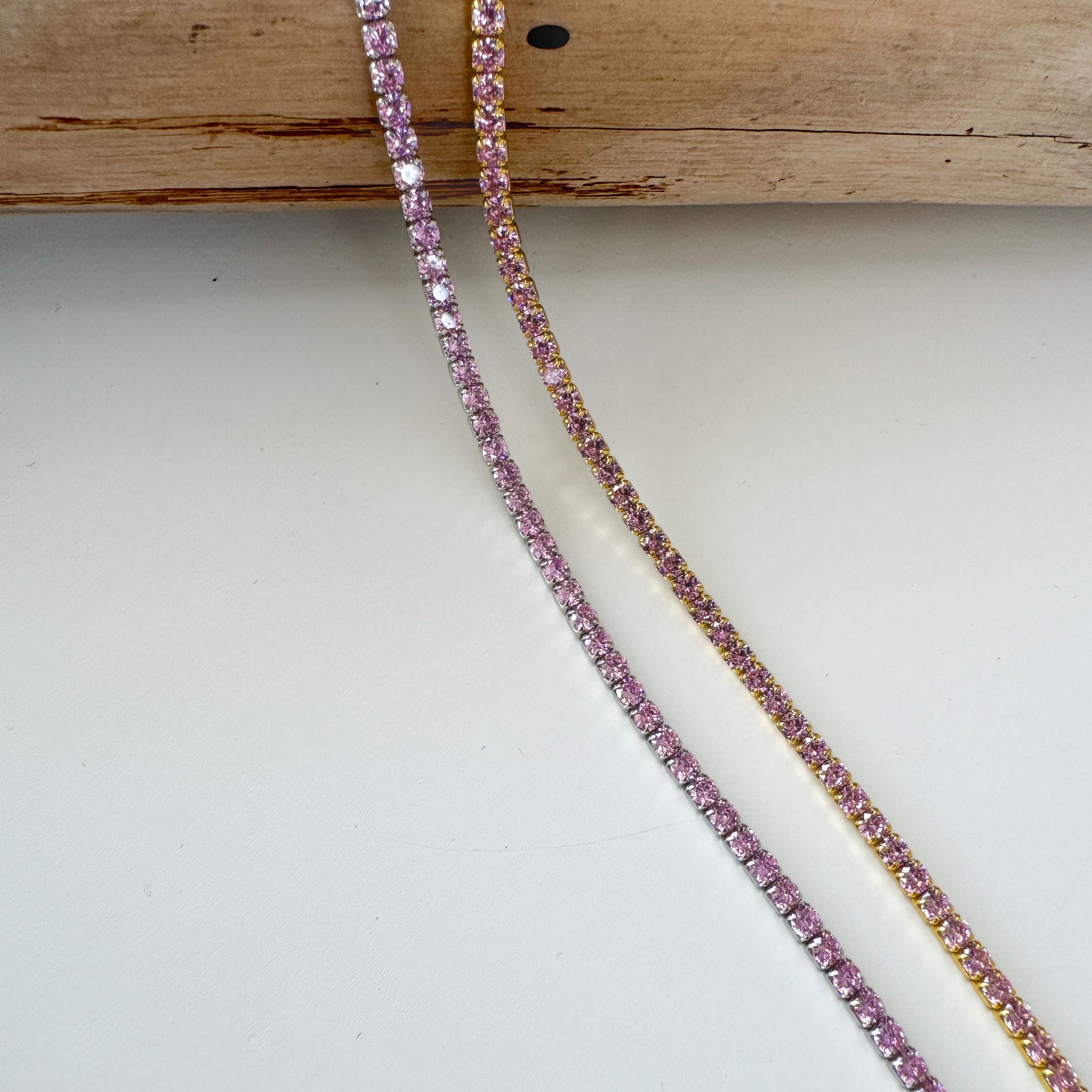 COLLIER "RIVIERA ROSE"
