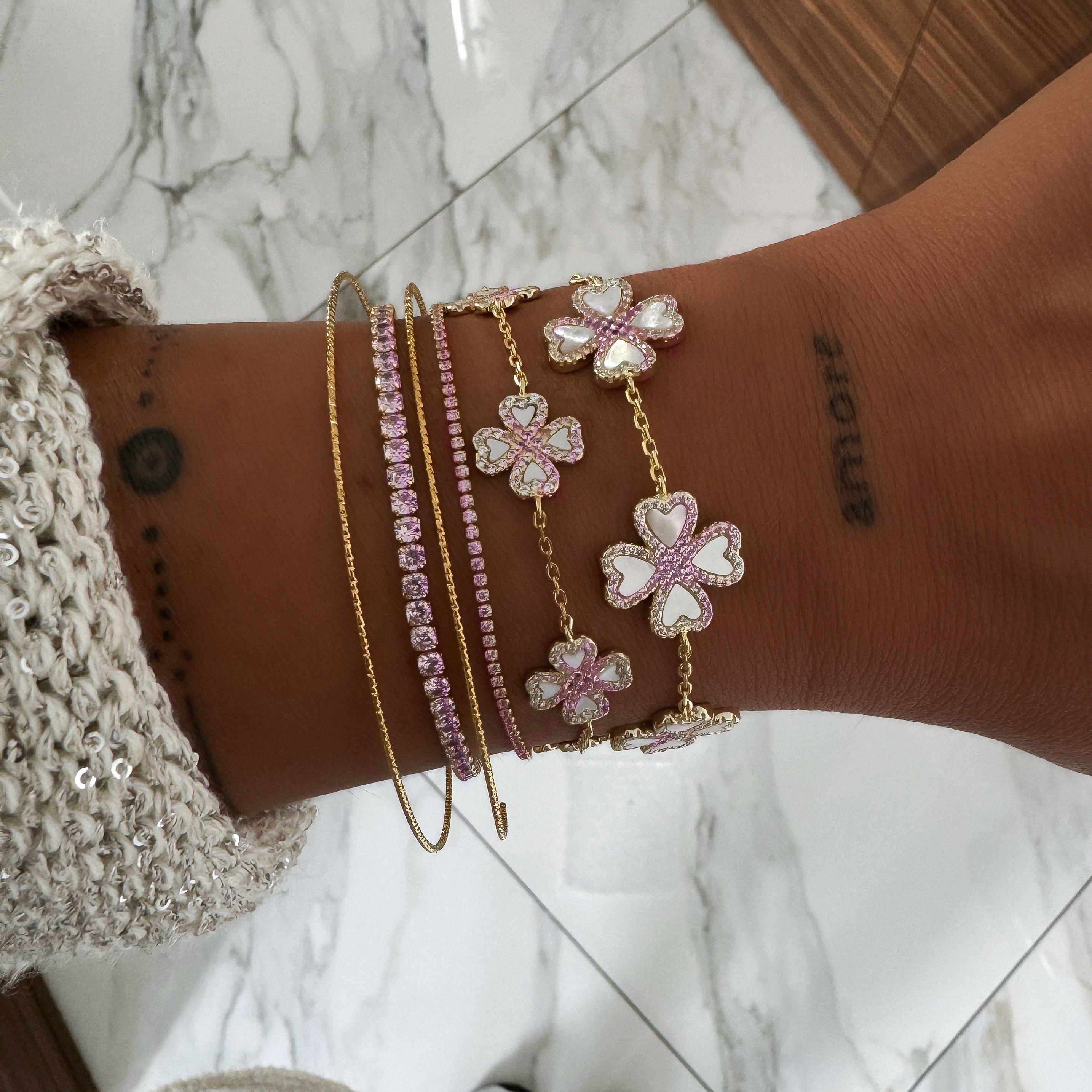 "RIVIERA ROSE" BRACELET