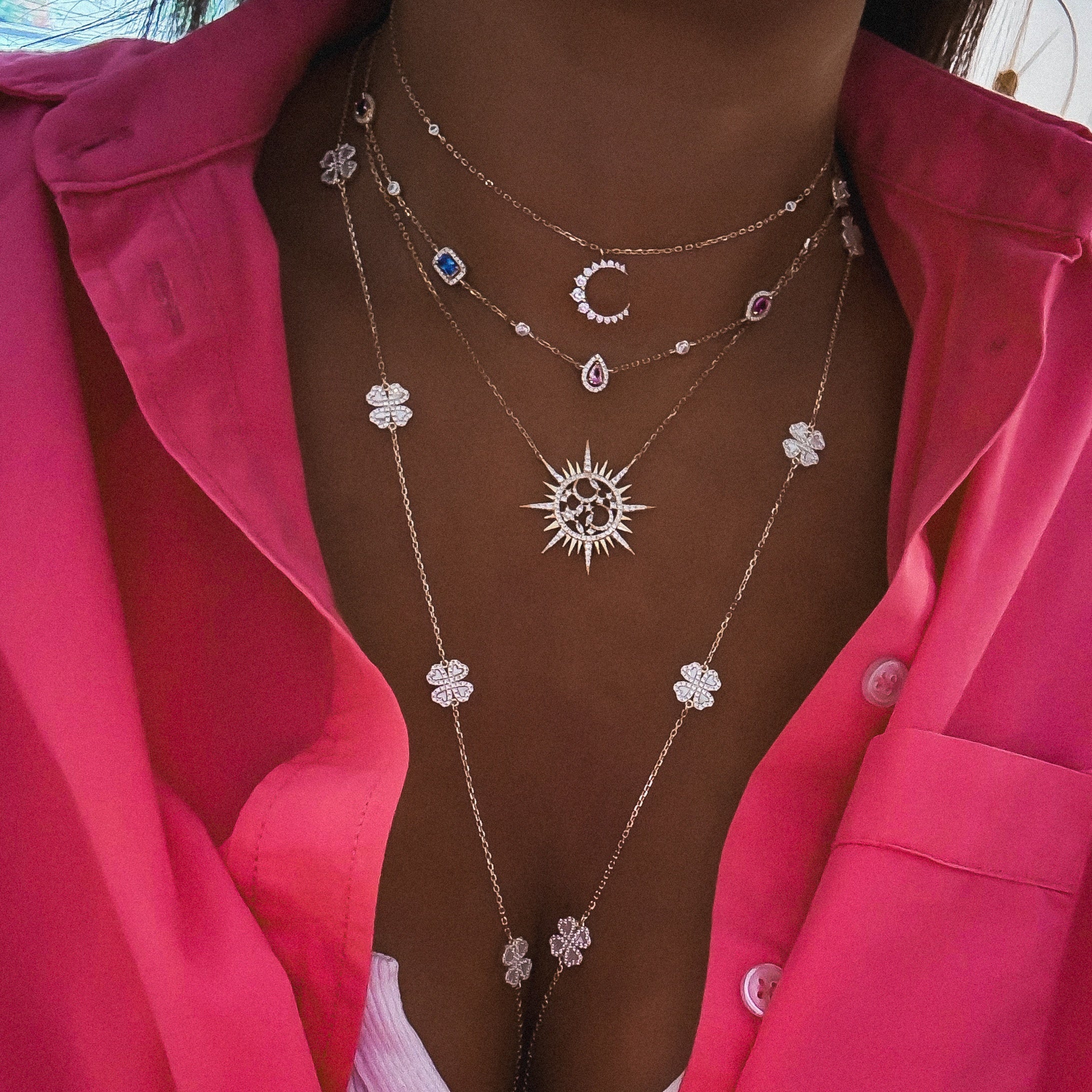 "MULTI TREASURE" CHOKER