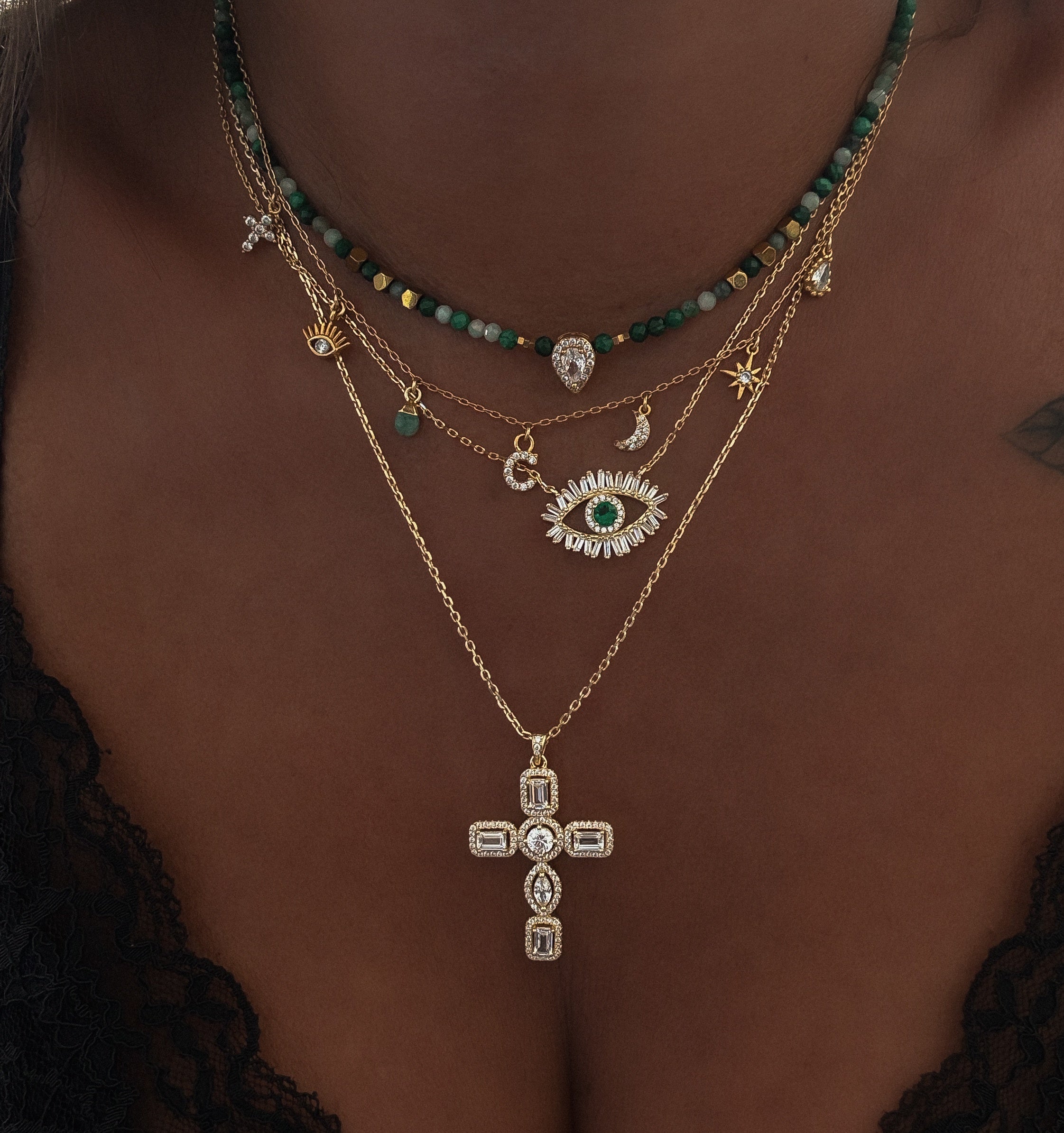 COLLIER "CROIX SAINTE"