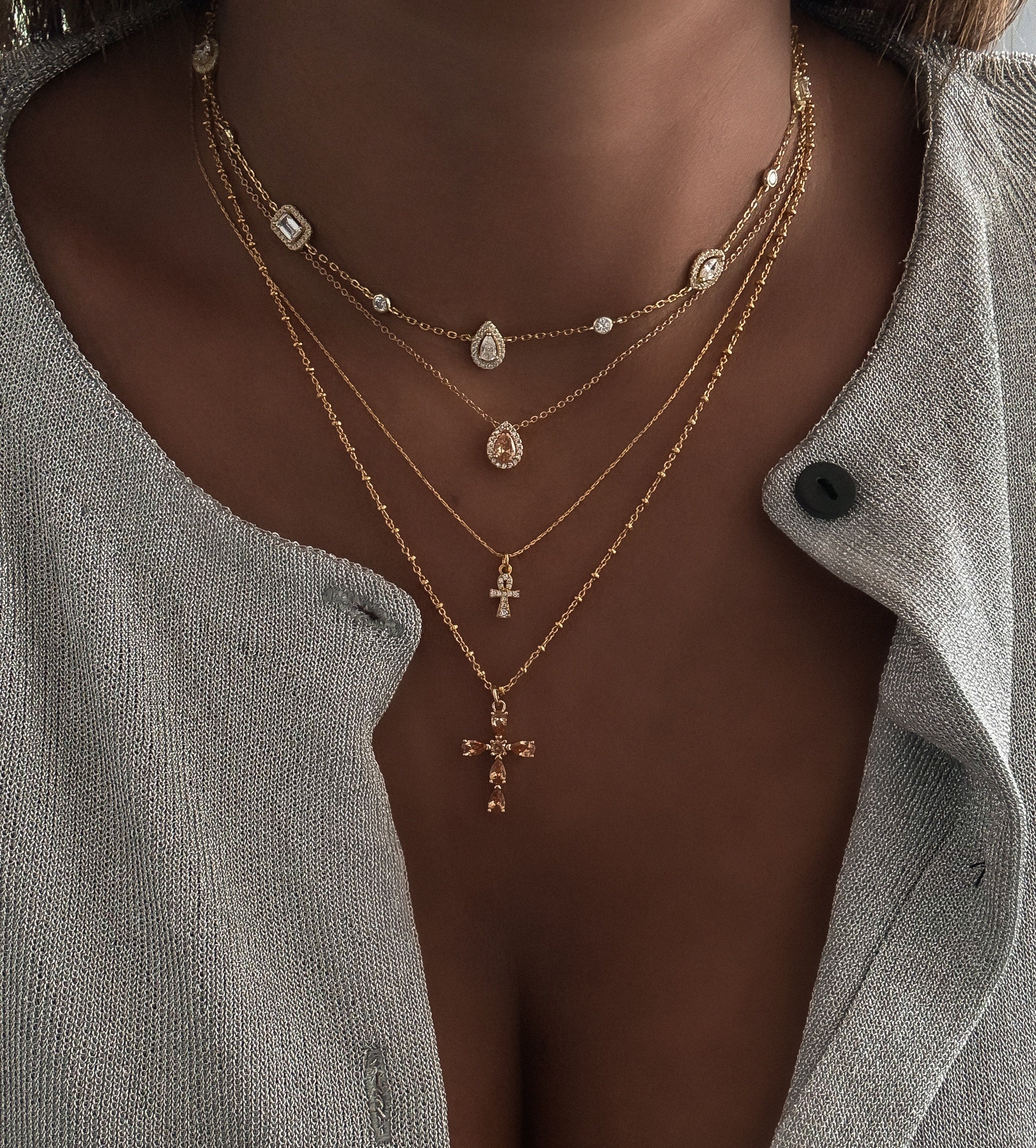"ANKH SLIM" NECKLACE