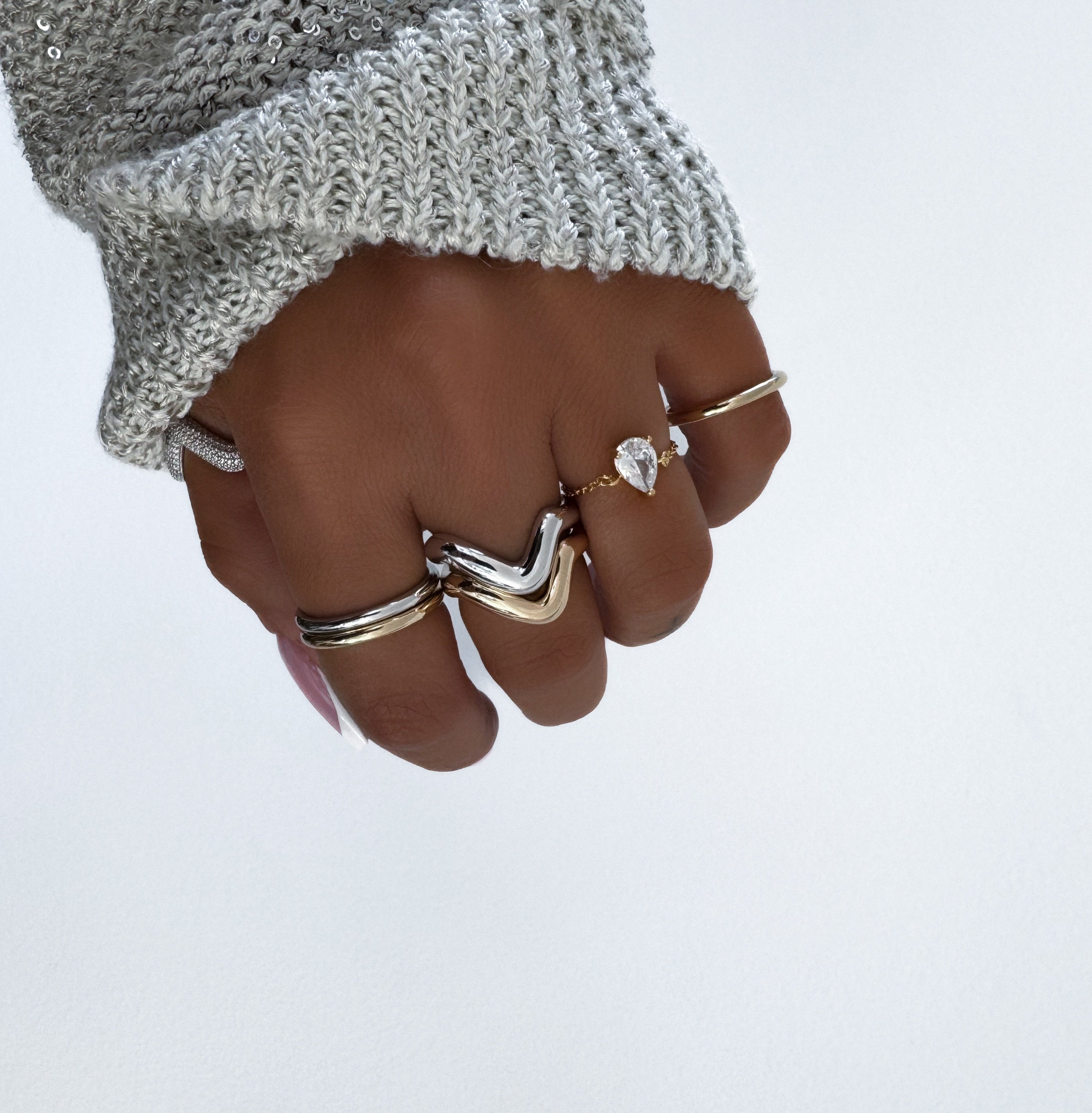 "GEETA COLOR ADJUSTABLE" RING