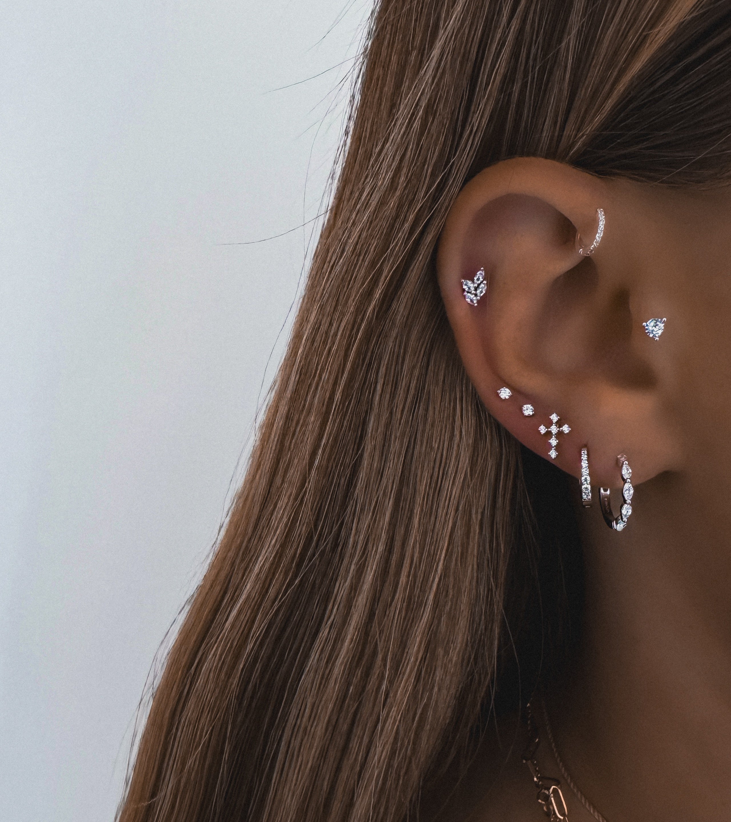 "PAPILLON LISSE" PIERCING