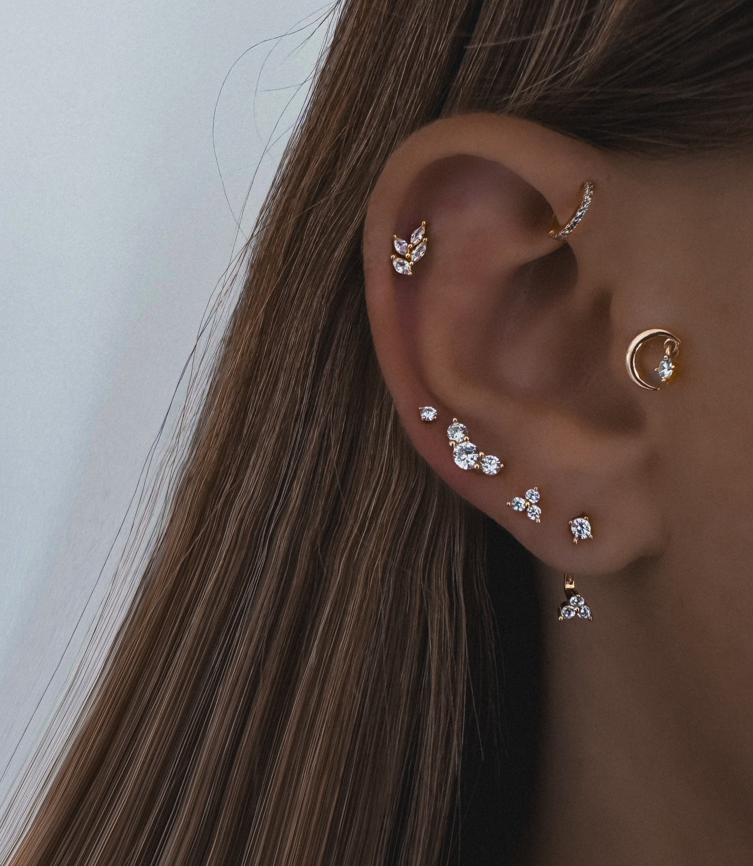 "PAPILLON LISSE" PIERCING