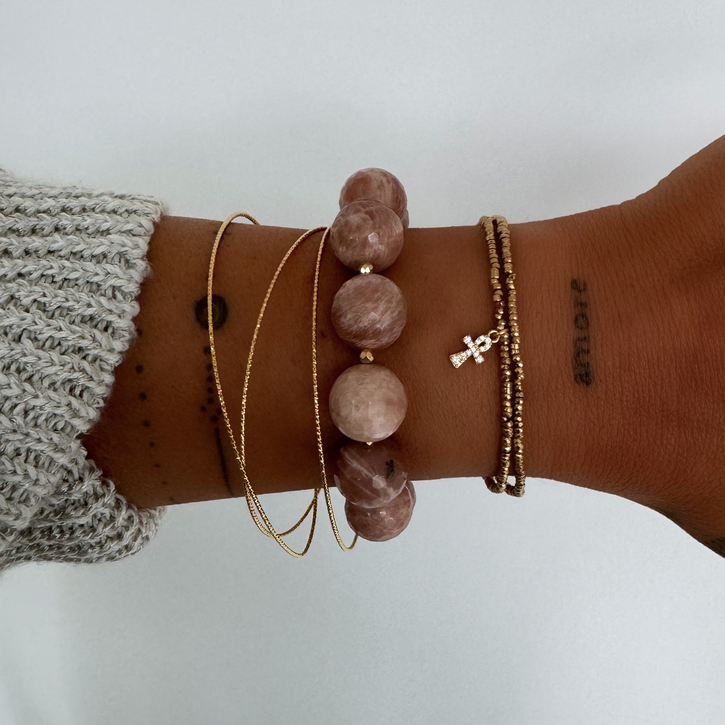 BRACELET "ANKH PEARL"