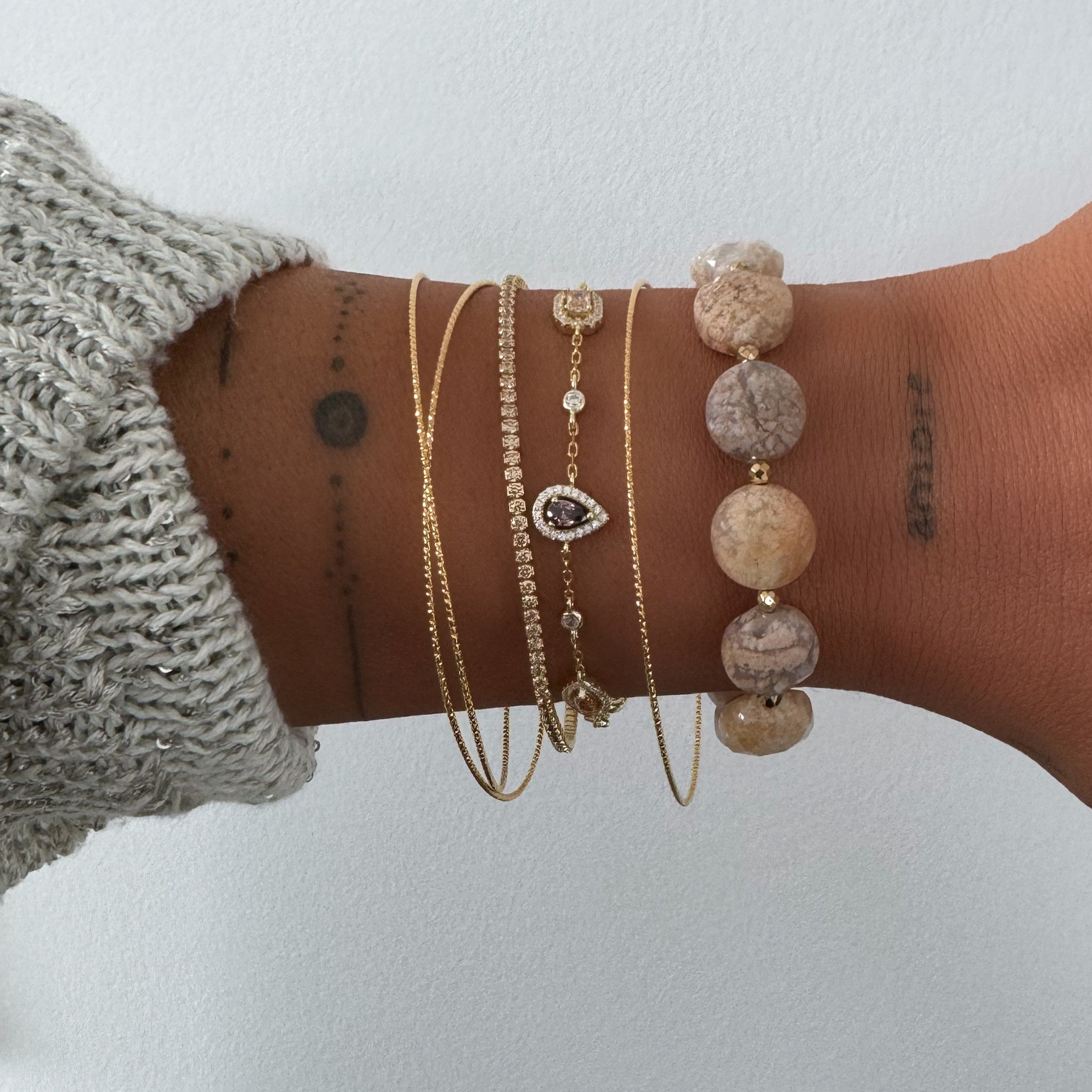 BRACELET "CESAR PEARL"