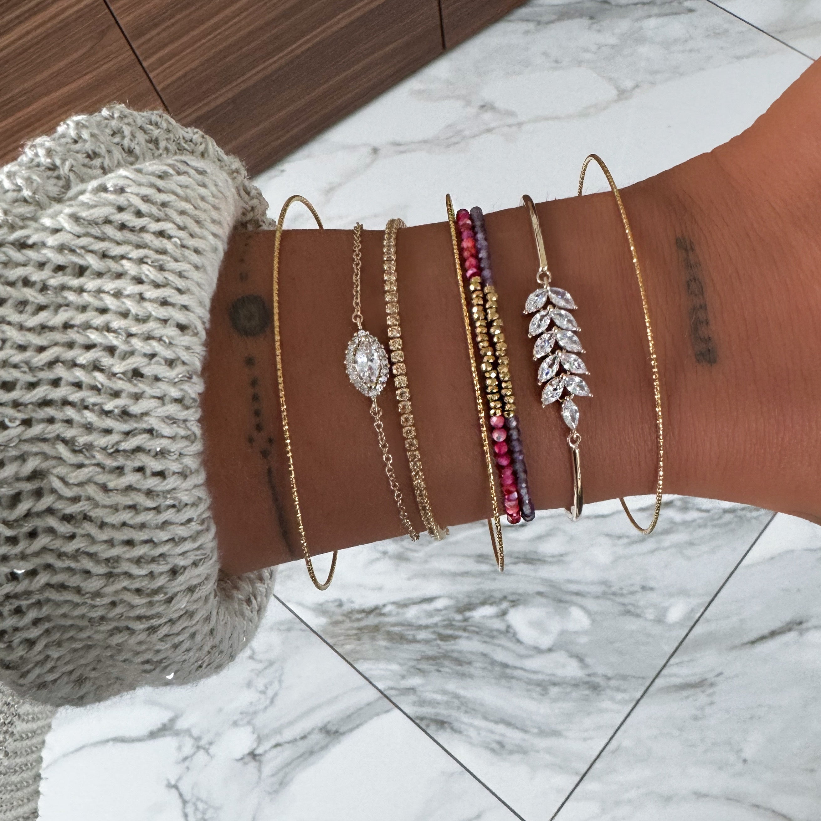 "MARQUISE COLOR" BRACELET