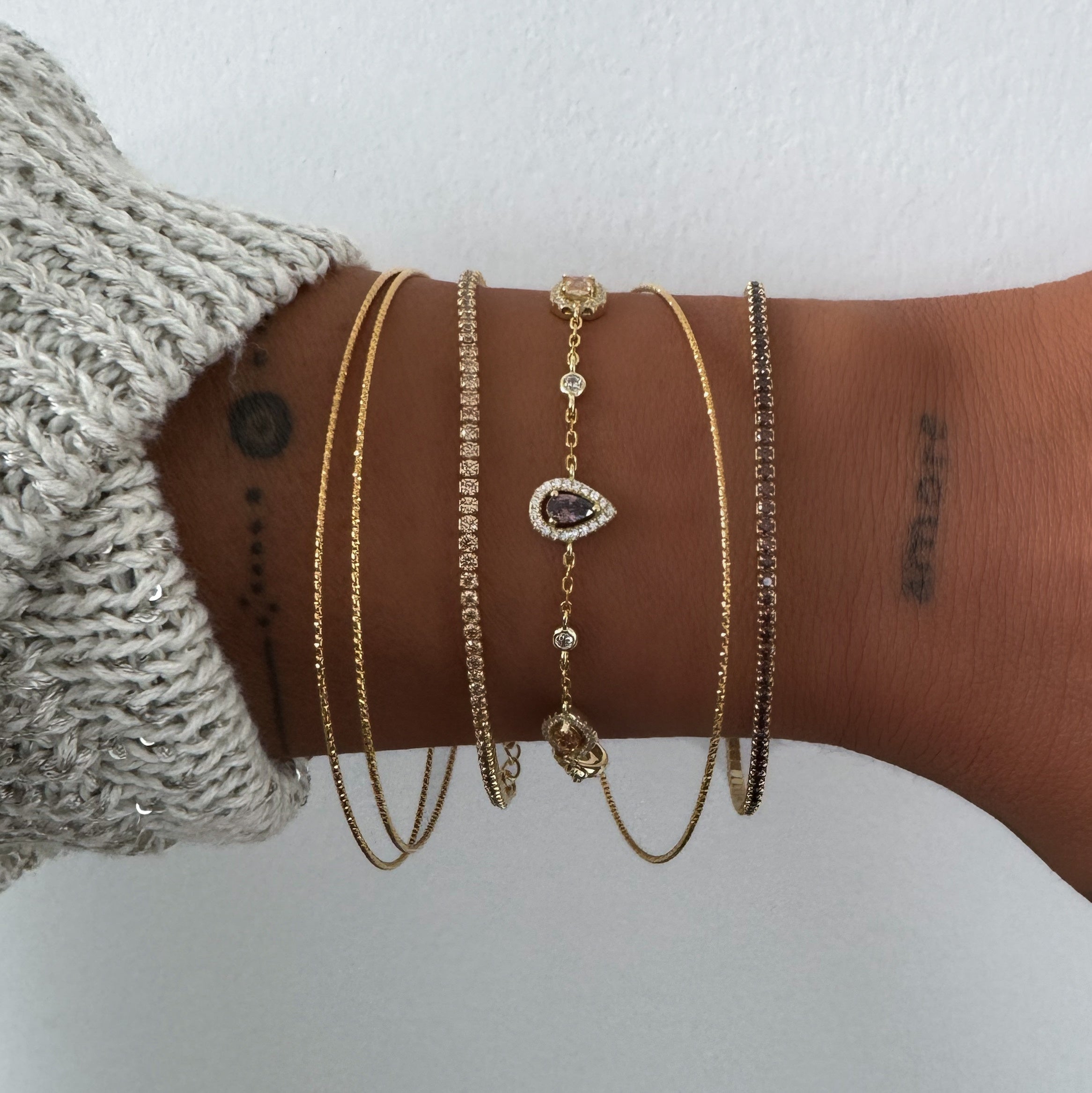 "RIVIERA CHOCO" BRACELET