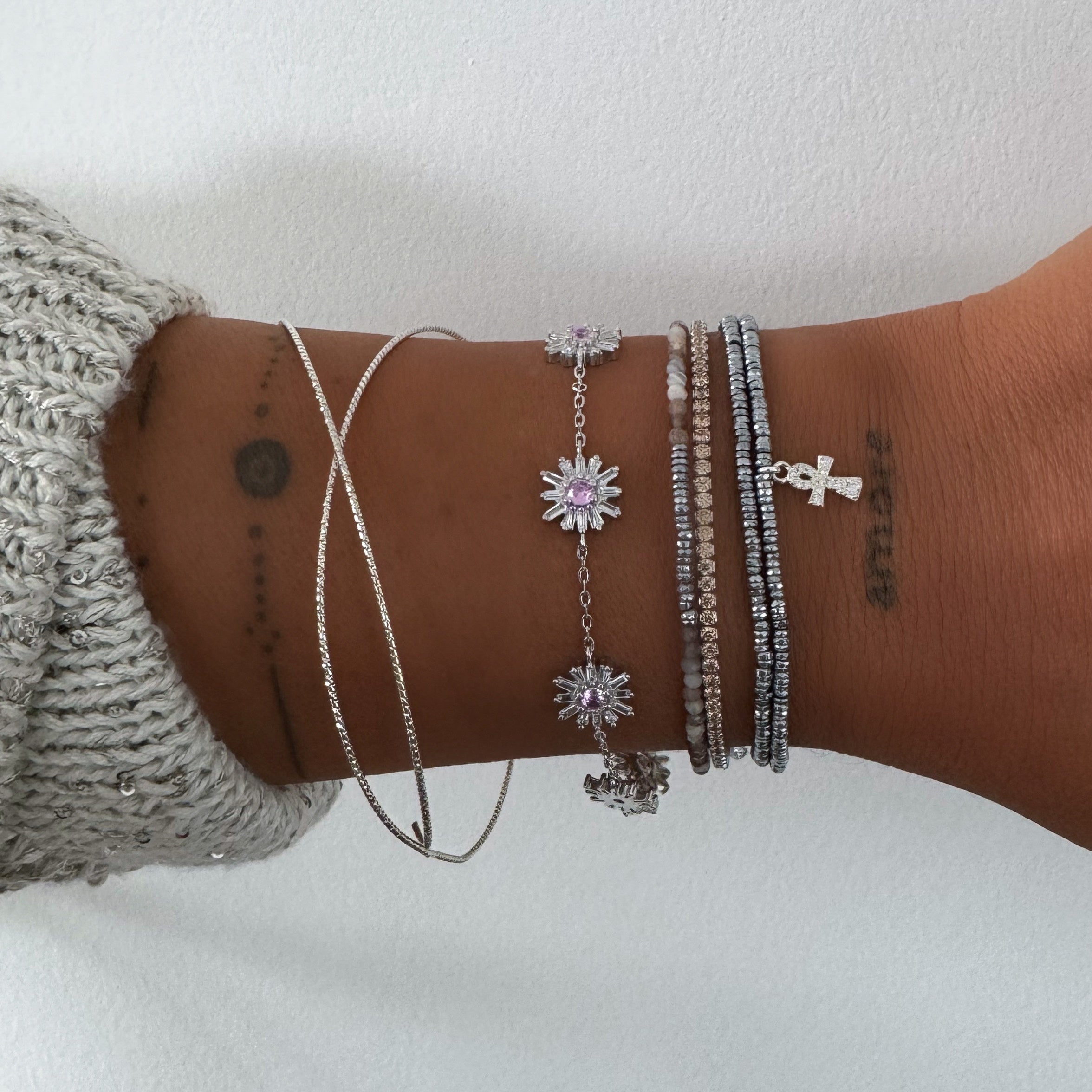 BRACELET "RIVIERA CHAMPAGNE"