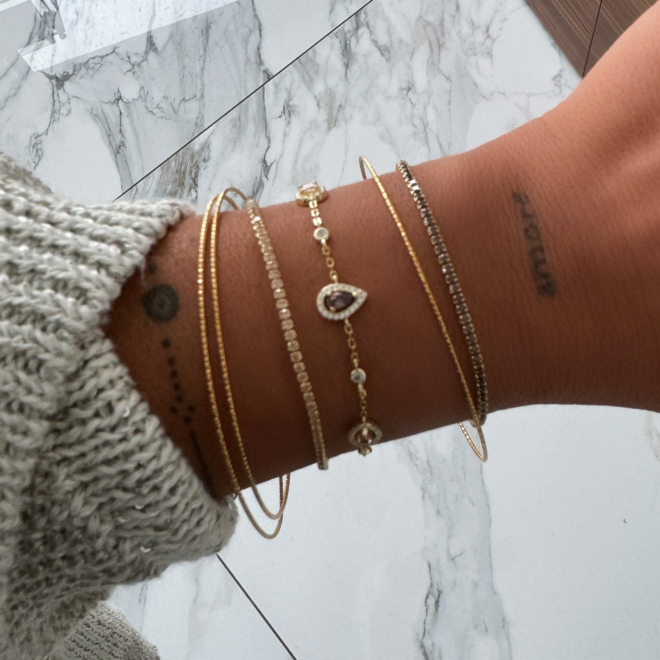 BRACELET "TRESOR CHOCO"