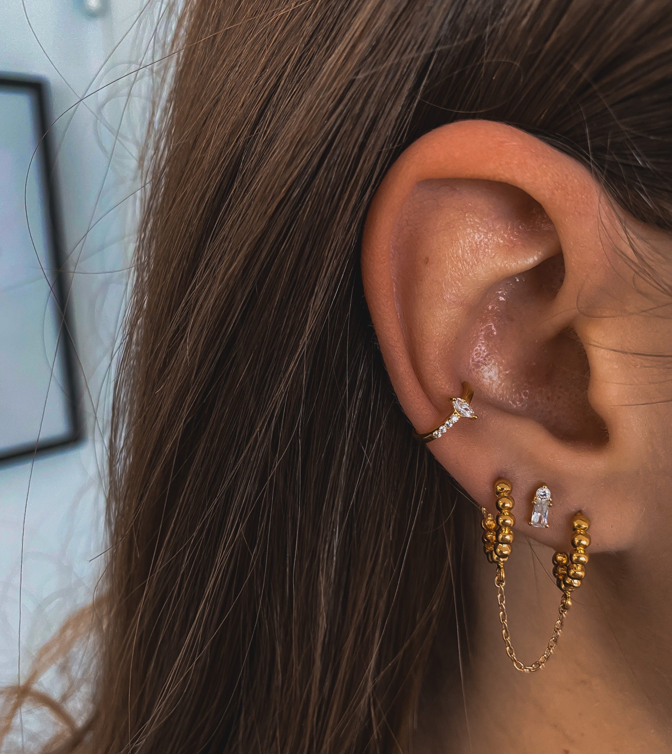 "MENOTTES MALAGA" EARRING