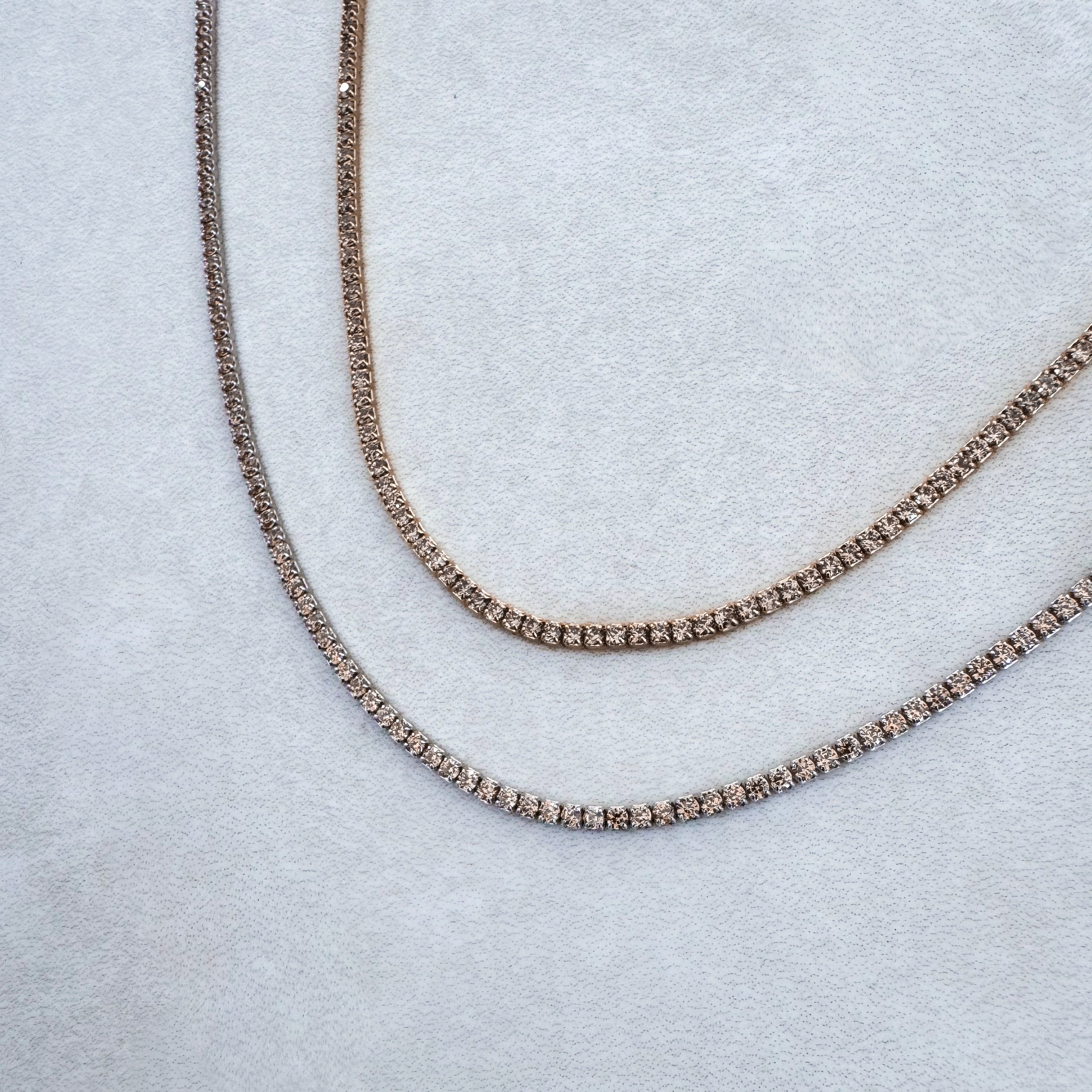 COLLIER "RIVIERA CHAMPAGNE"