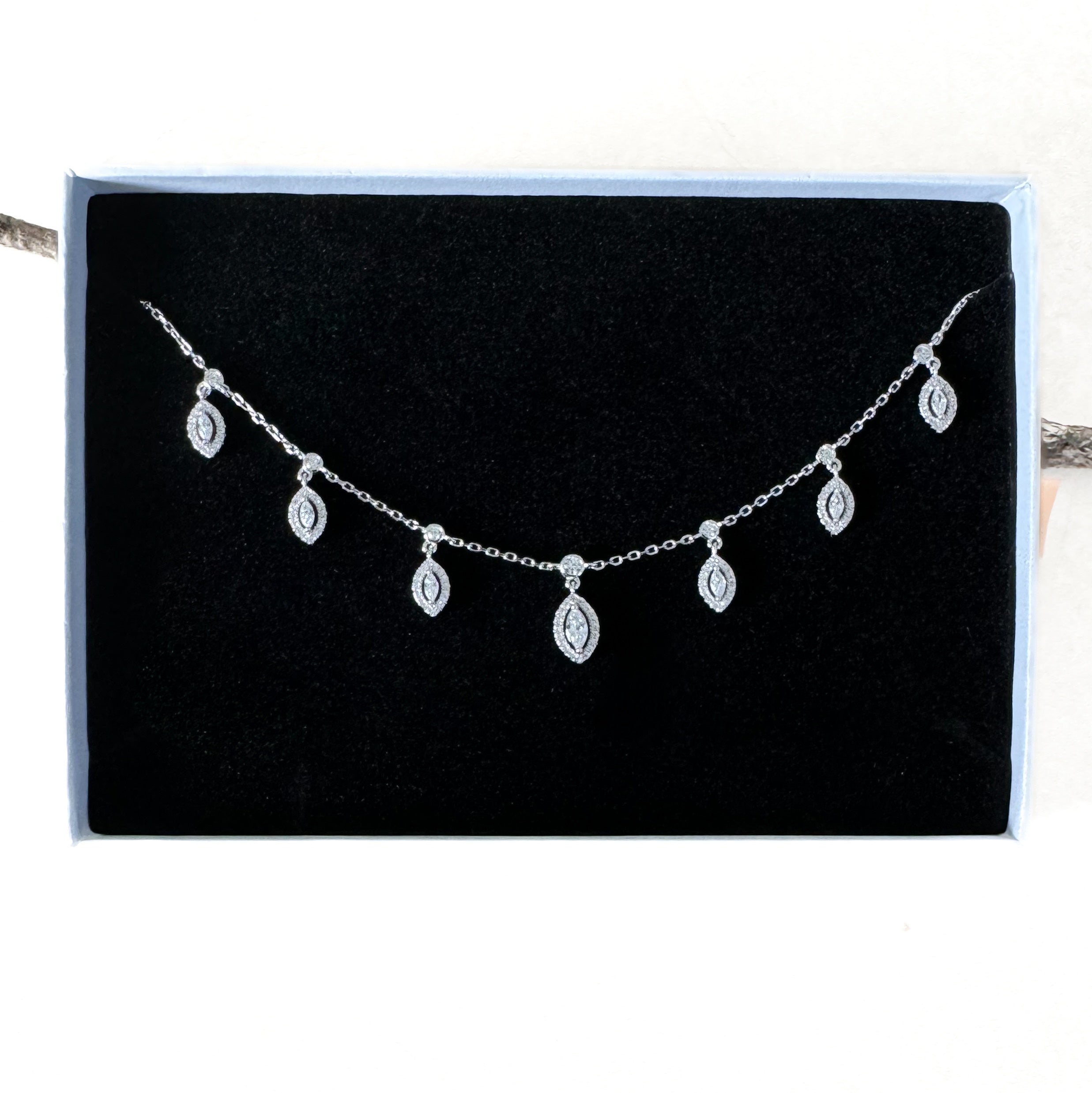 "MARQUISE 7" NECKLACE