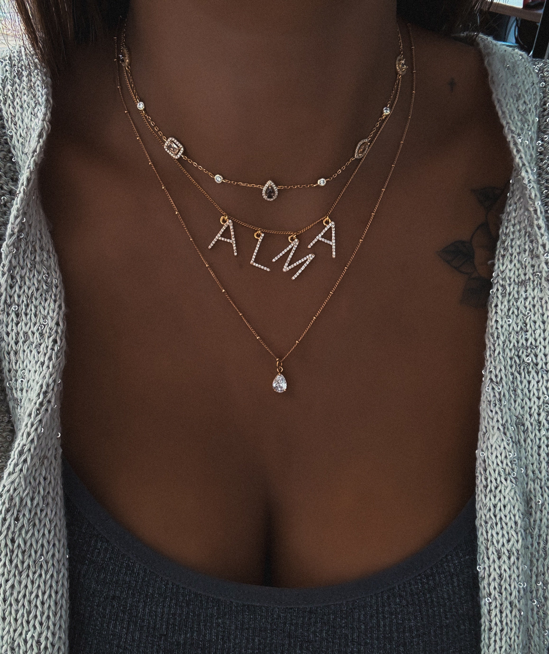 CHOKER "TRESOR CHOCO"