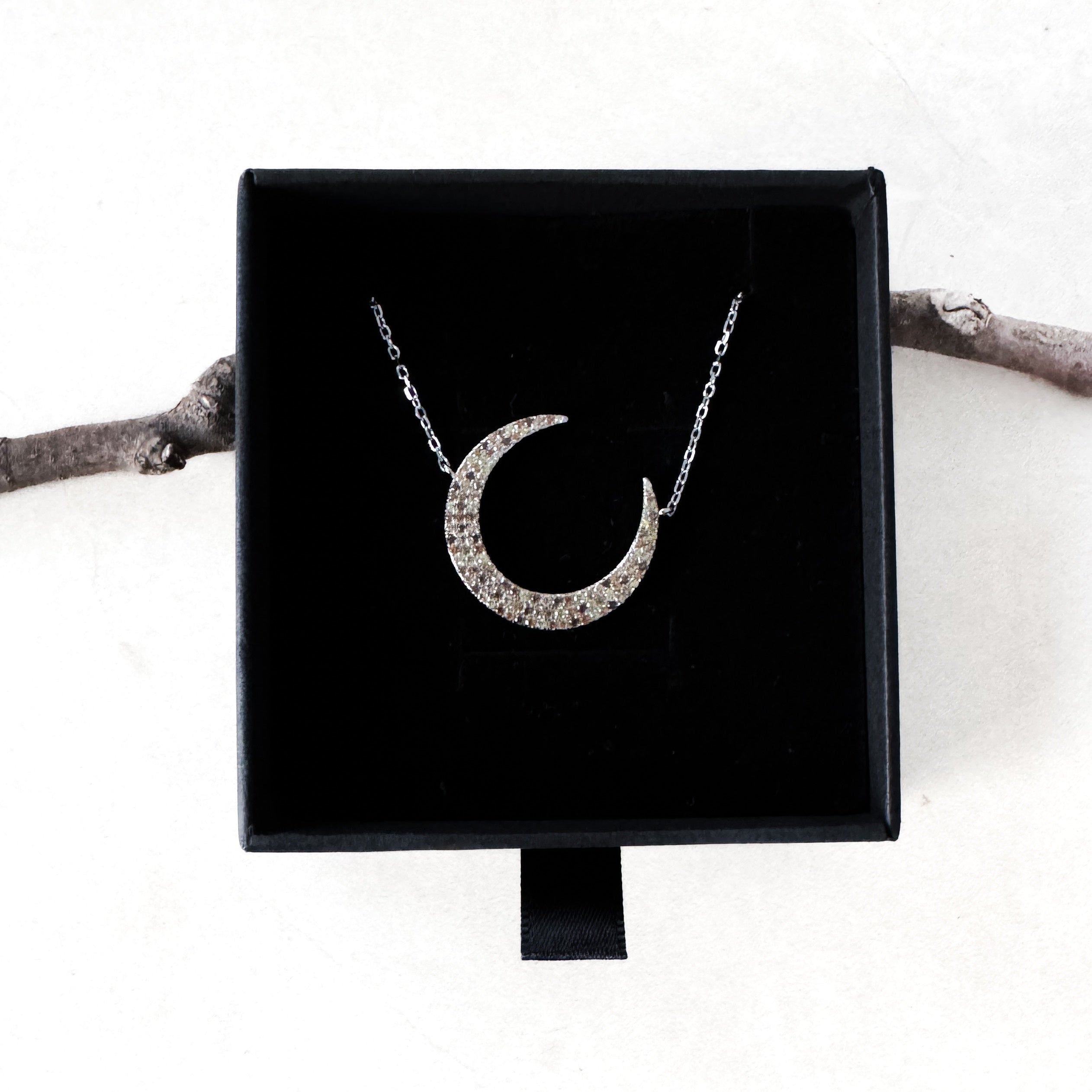 COLLIER "LUNA SLIM CHOCO"