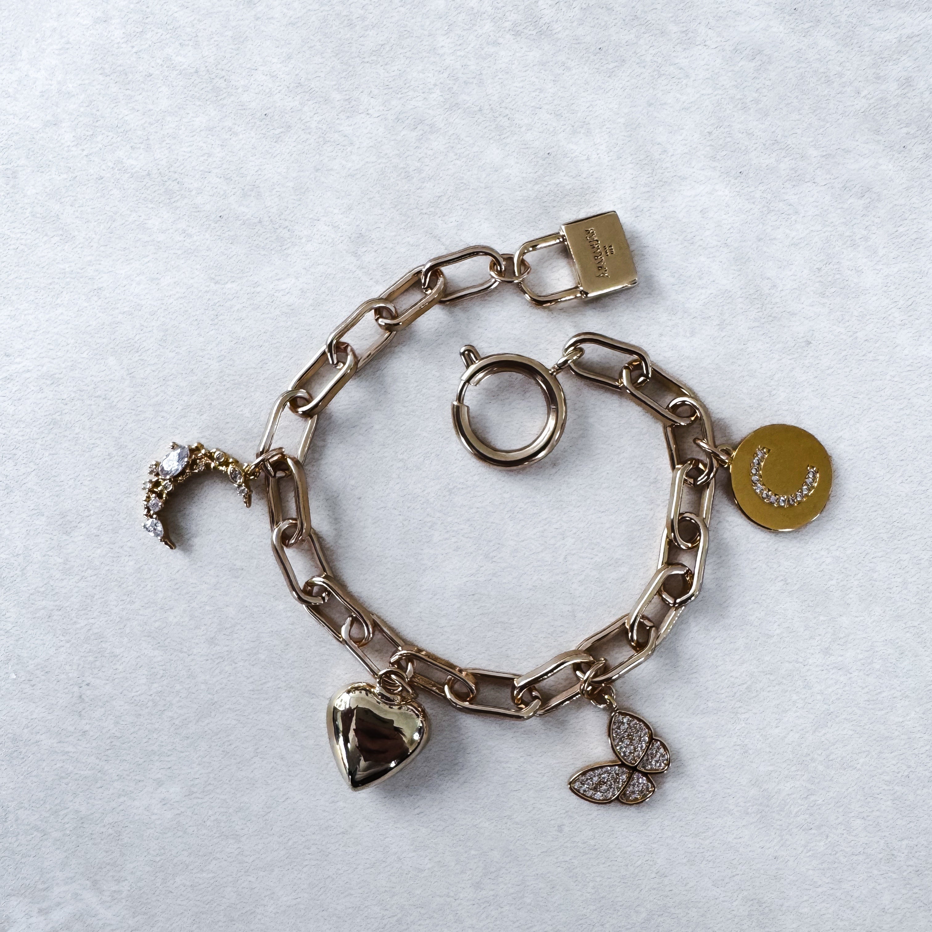 BRACELET "TRENDY OR" PERSONNALISABLE