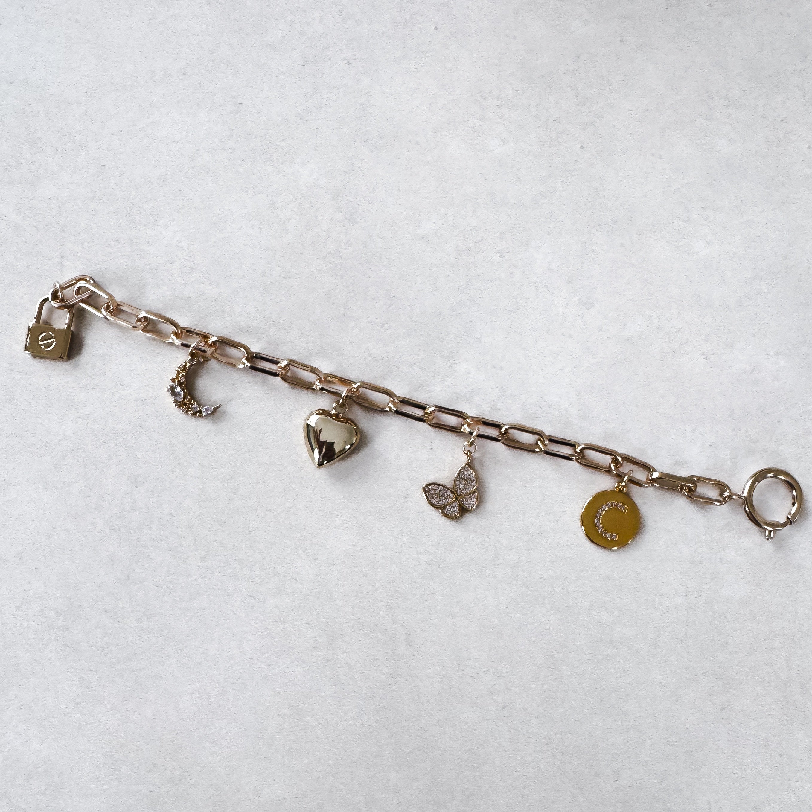 BRACELET "TRENDY OR" PERSONNALISABLE