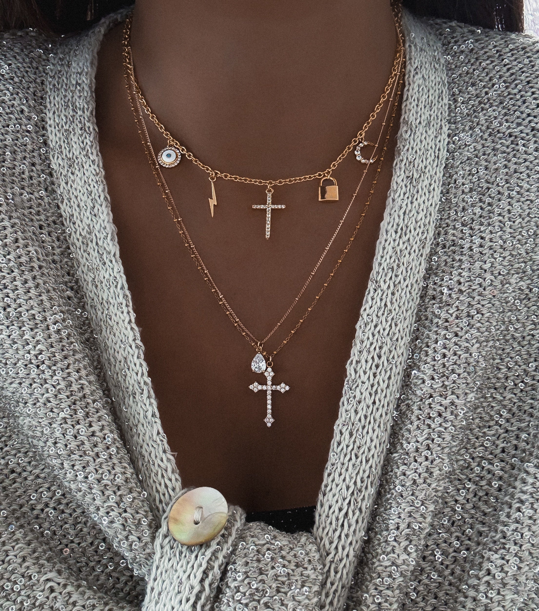 CUSTOMIZABLE "TRENDY GOLD" NECKLACE