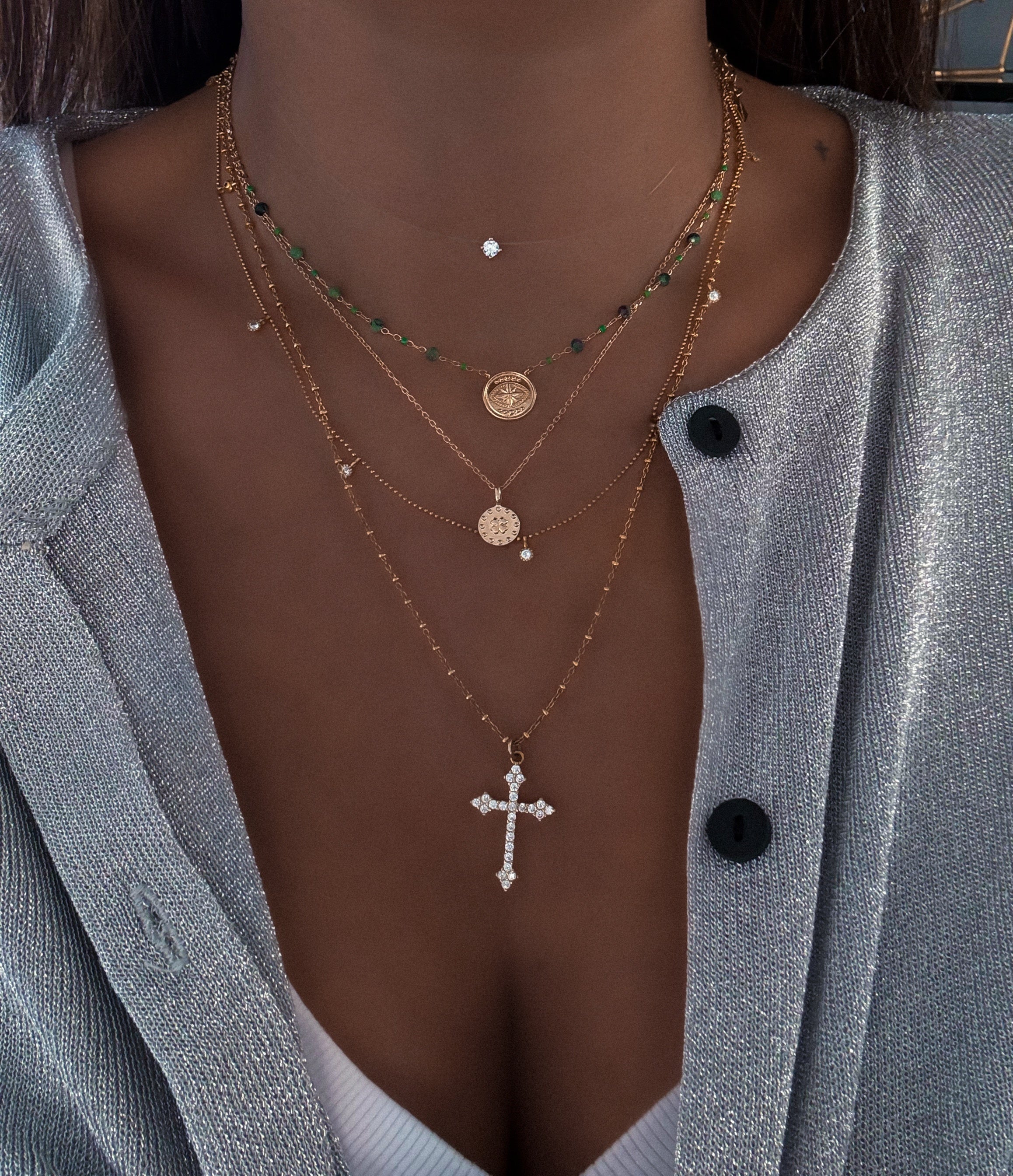 COLLIER CHOKER "GLAM"