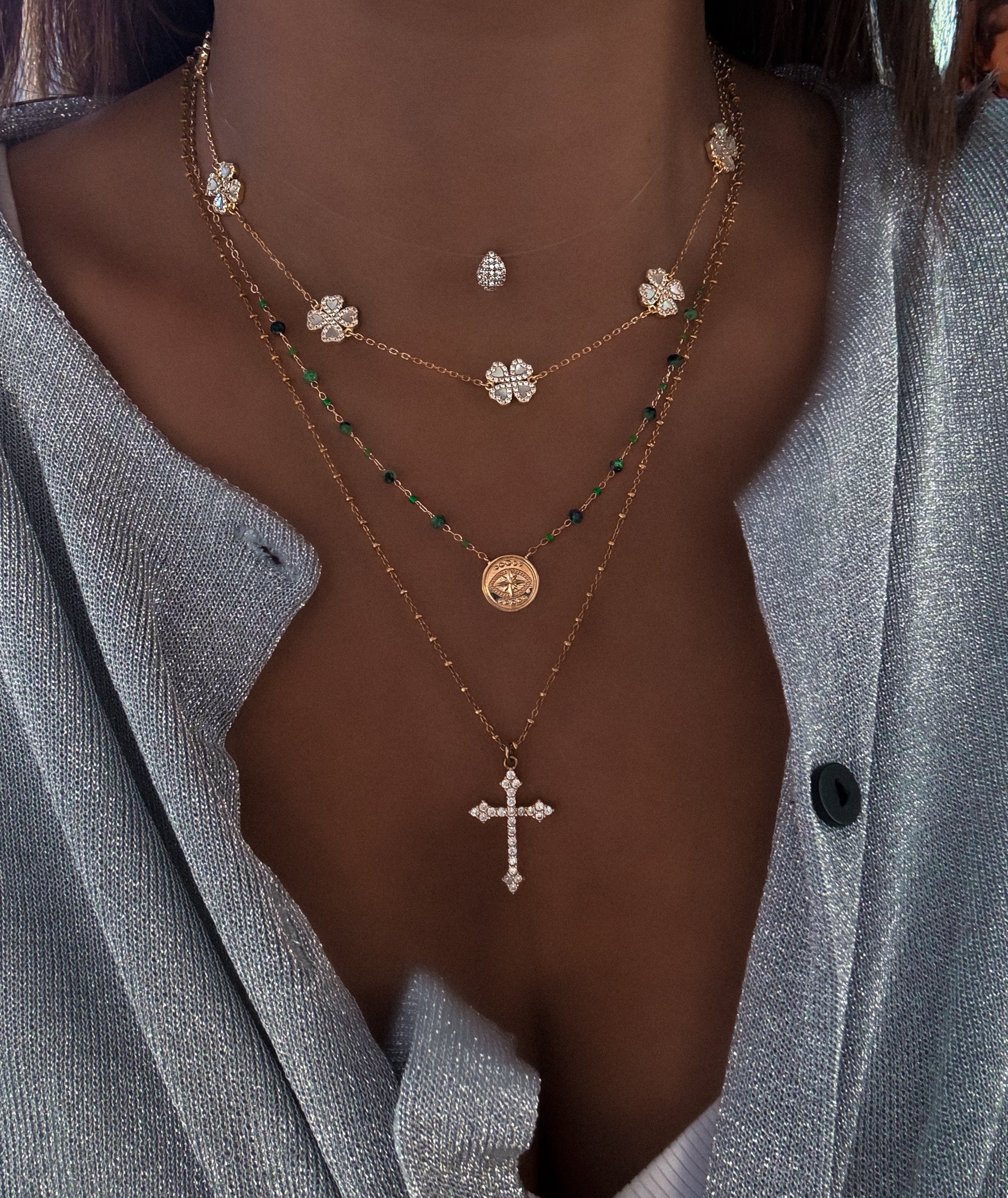 COLLIER CHOKER "GLAM"