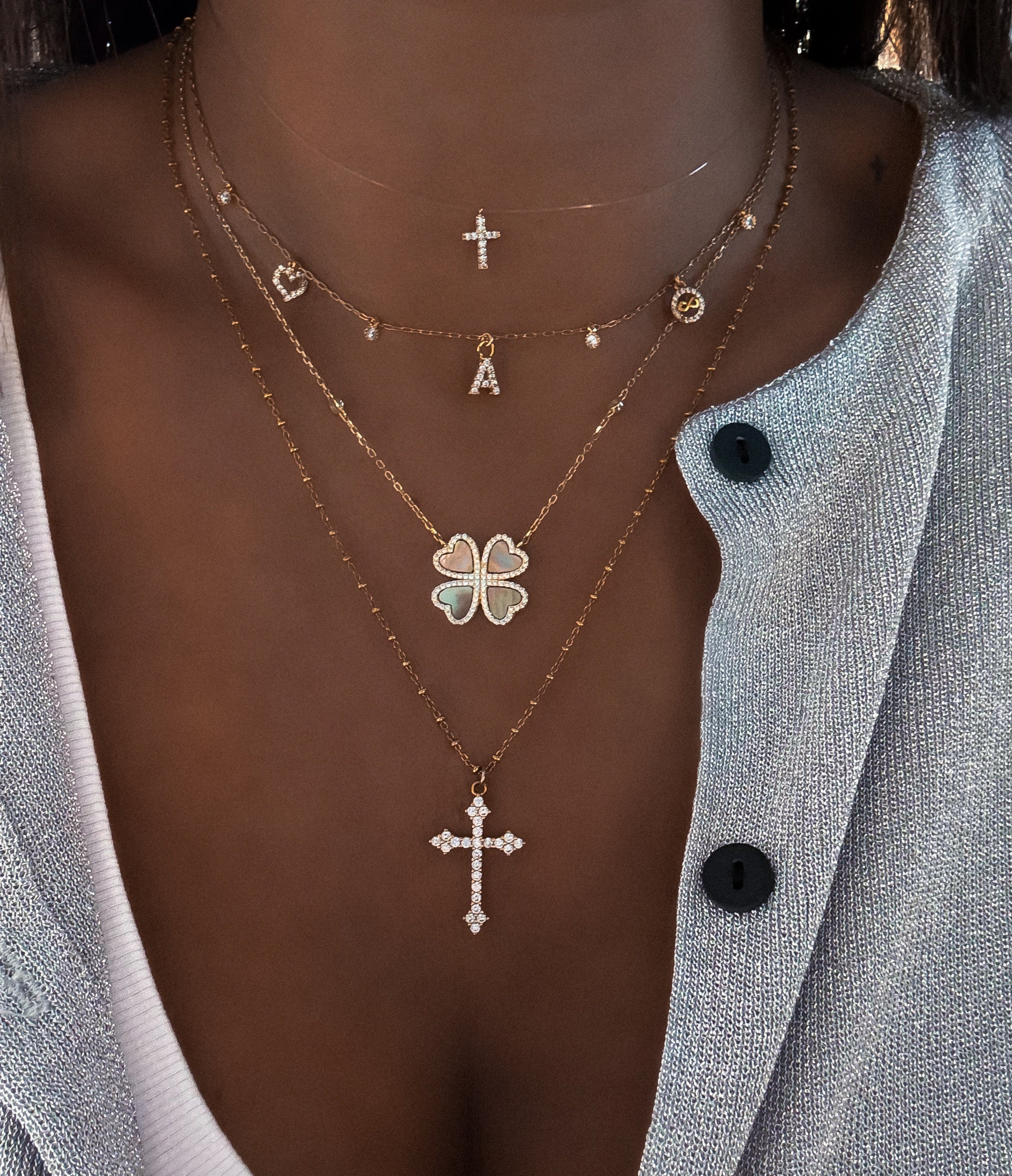 COLLIER CHOKER "GLAM"