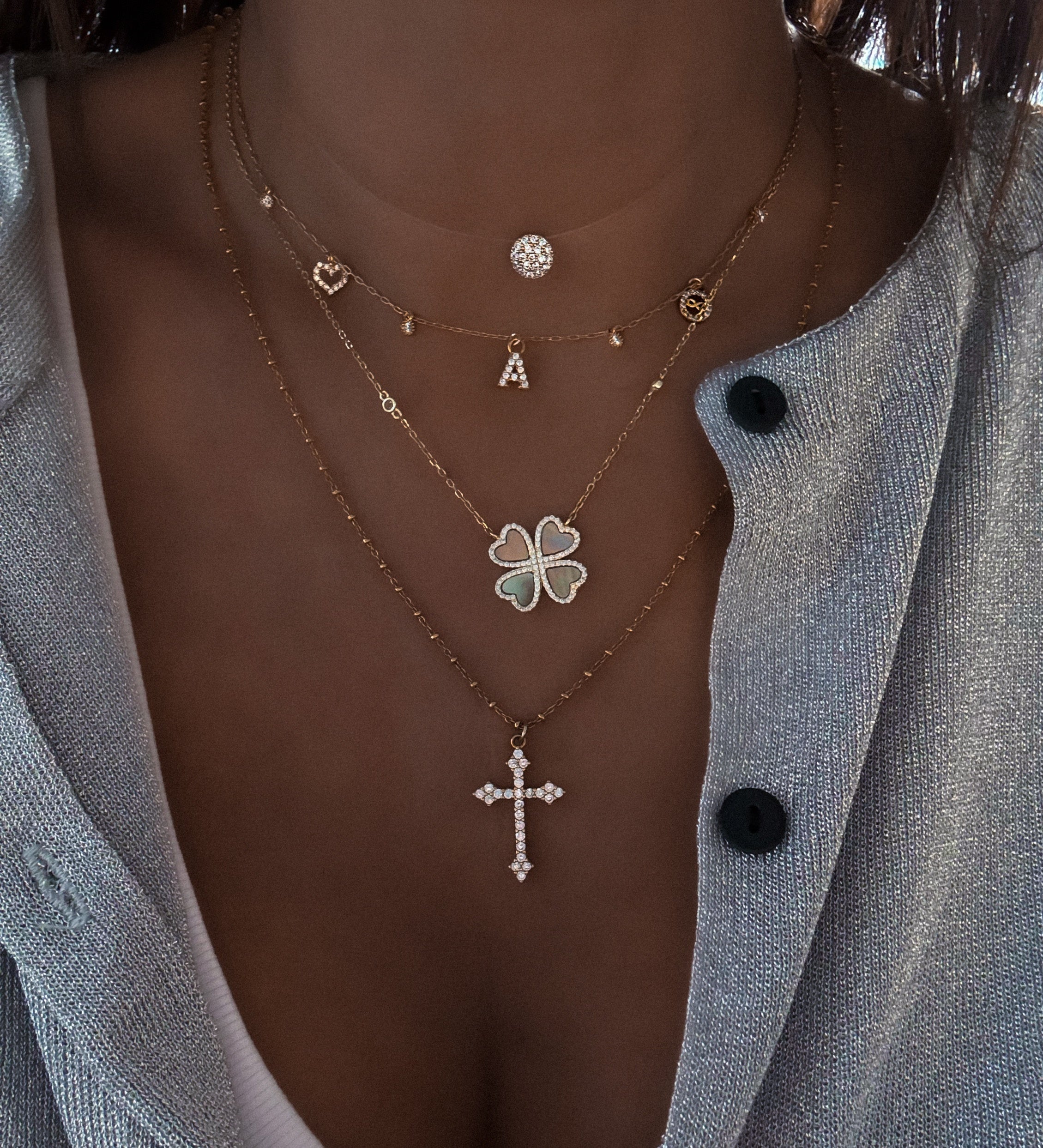 COLLIER CHOKER "GLAM"