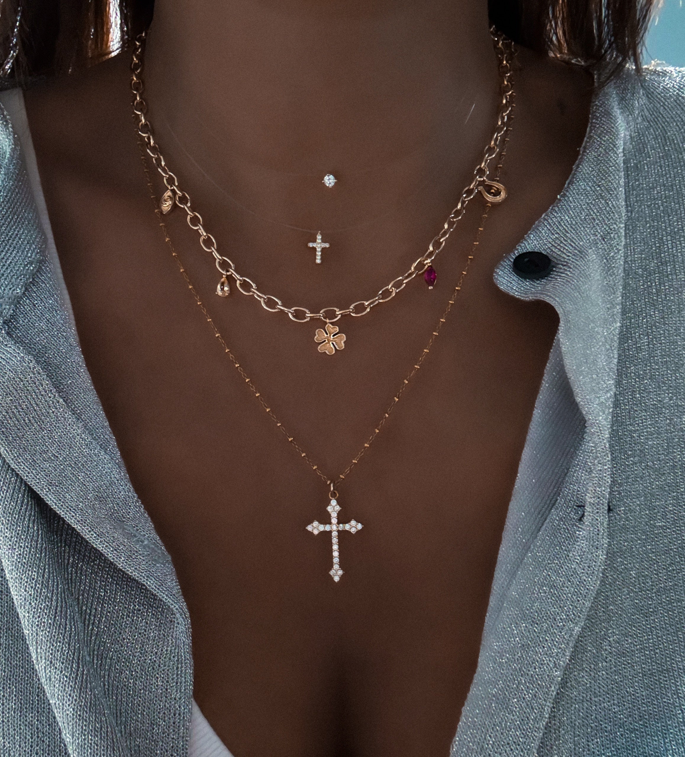 COLLIER CHOKER "GLAM"